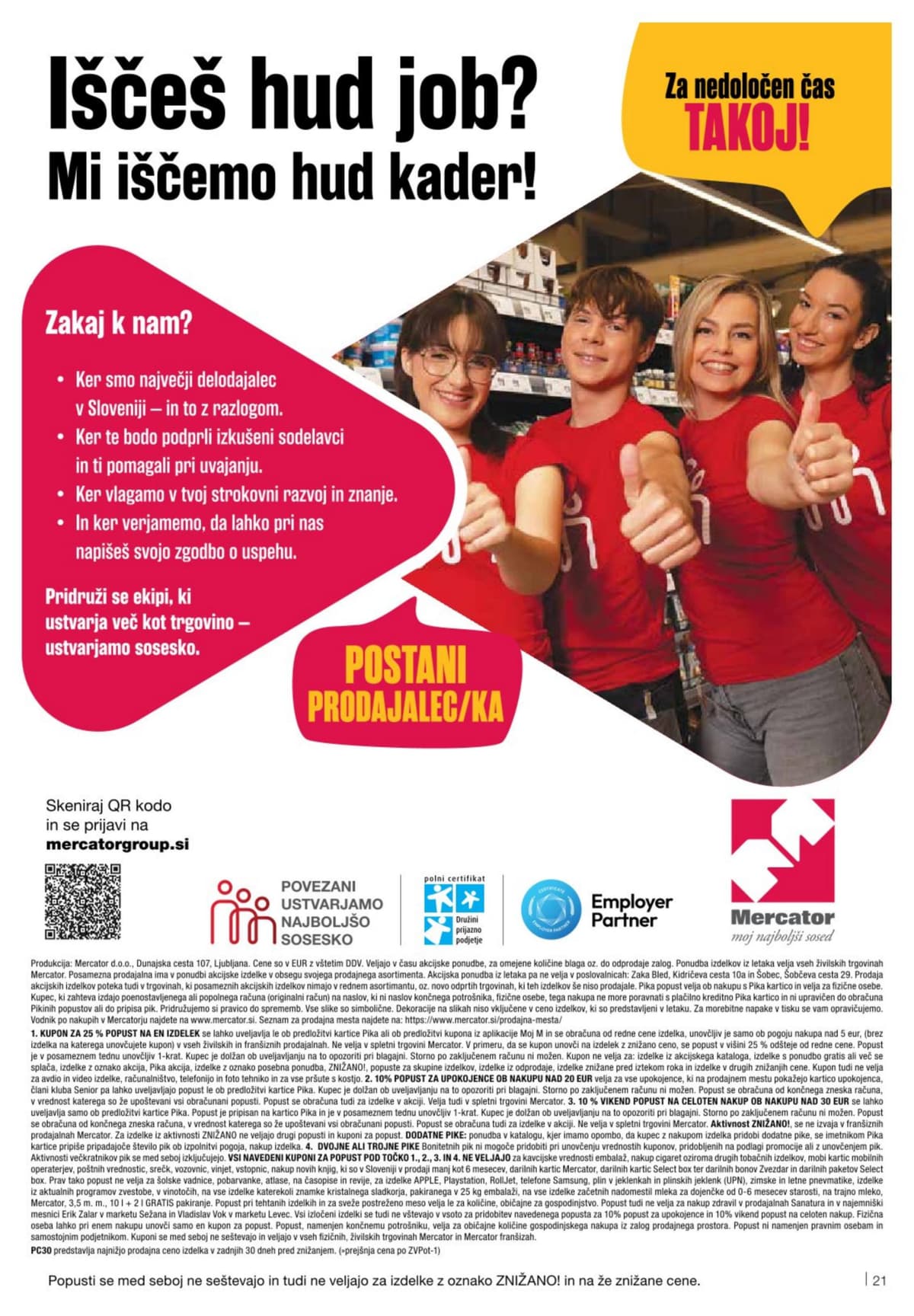 Stran 21. Mercator kataloga - Akcijska ponudba od 03.03.2026.