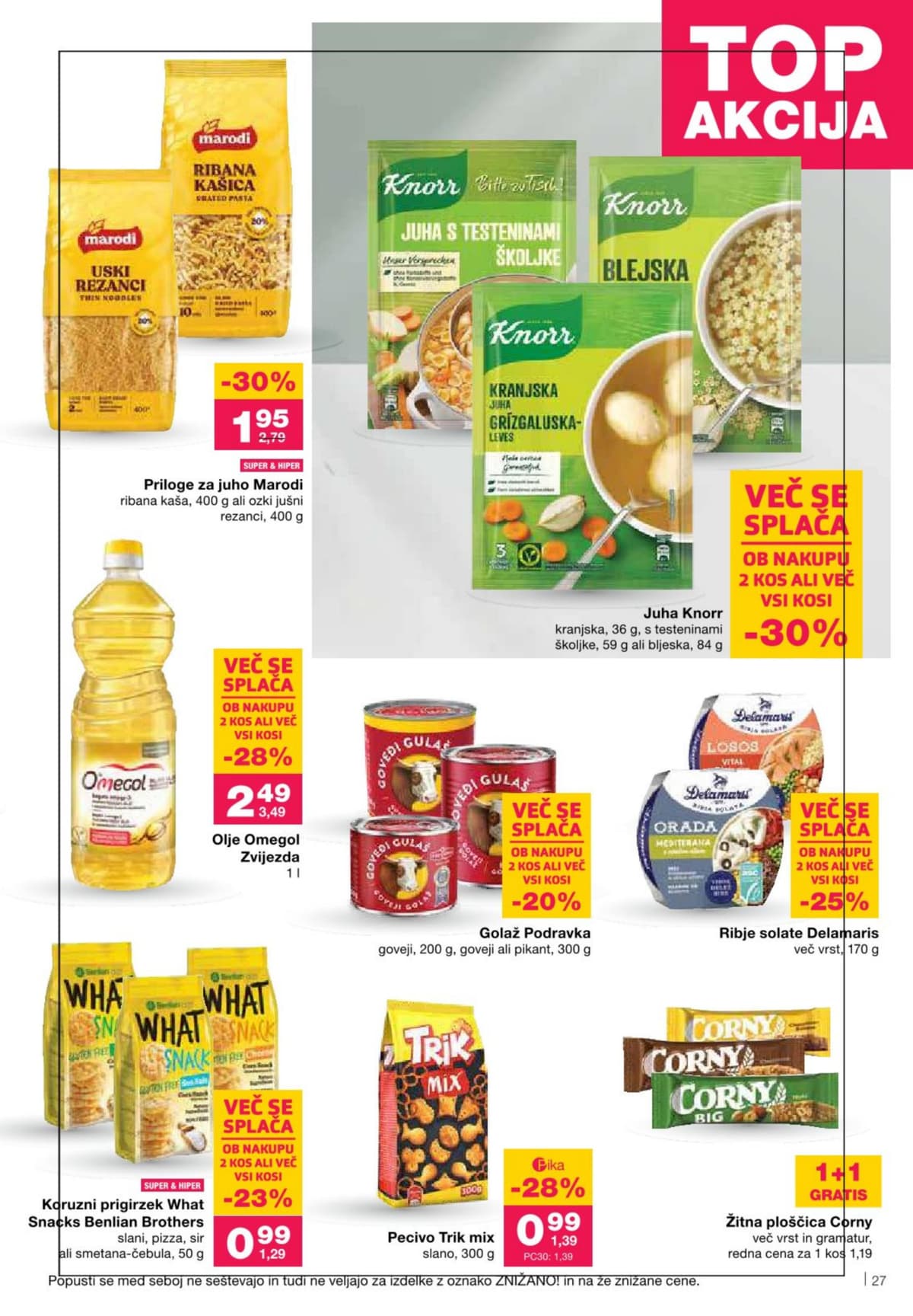 Stran 27. Mercator kataloga - Akcijska ponudba od 03.03.2026.