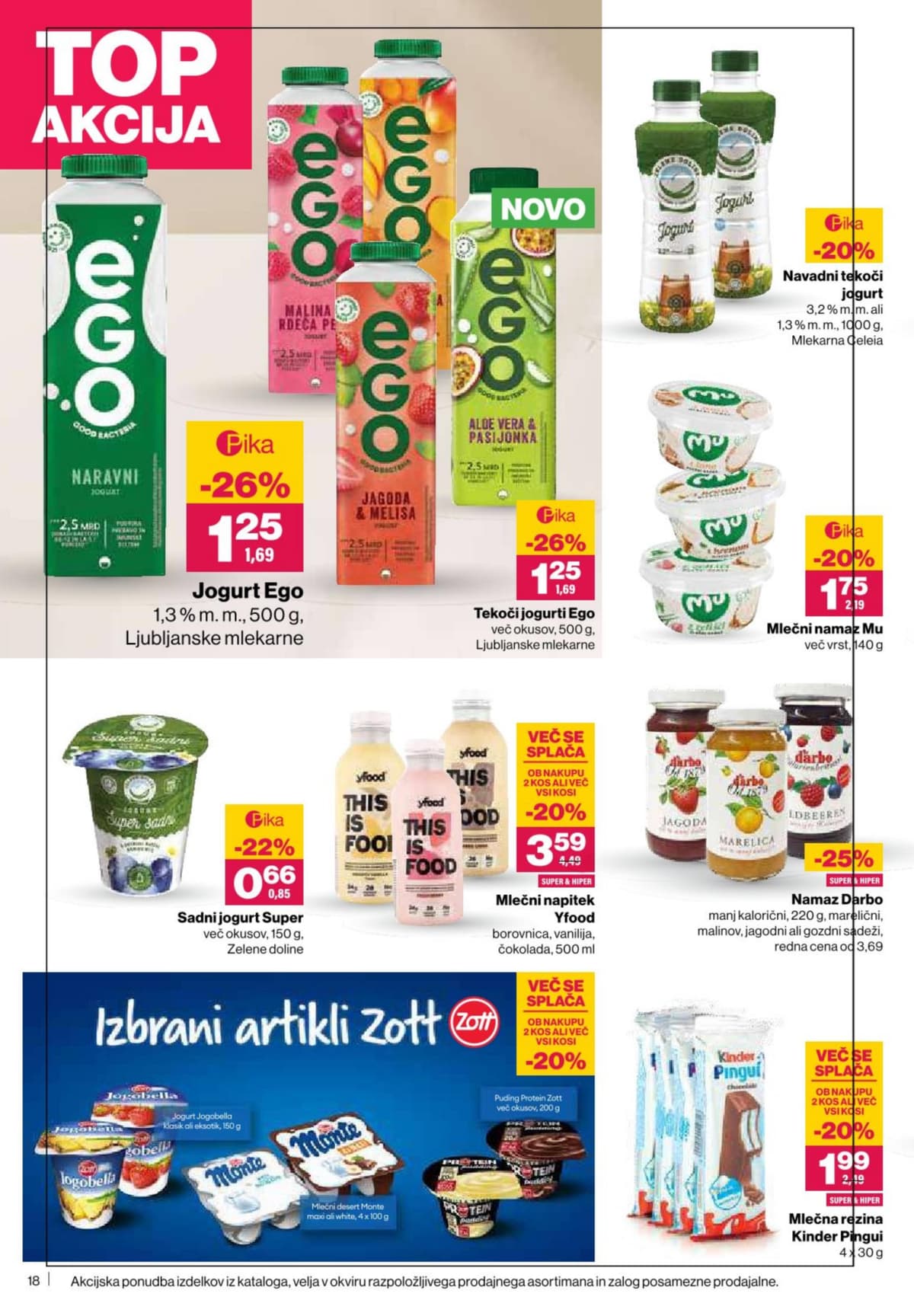 Stran 18. Mercator kataloga - Akcijska ponudba od 03.03.2026.