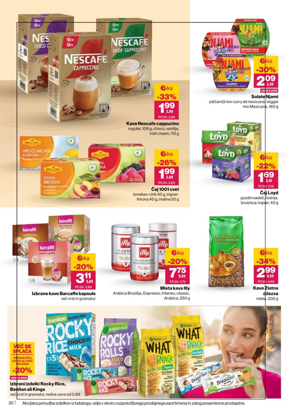 Stran 20. Mercator kataloga - Akcijska ponudba od 03.03.2026.