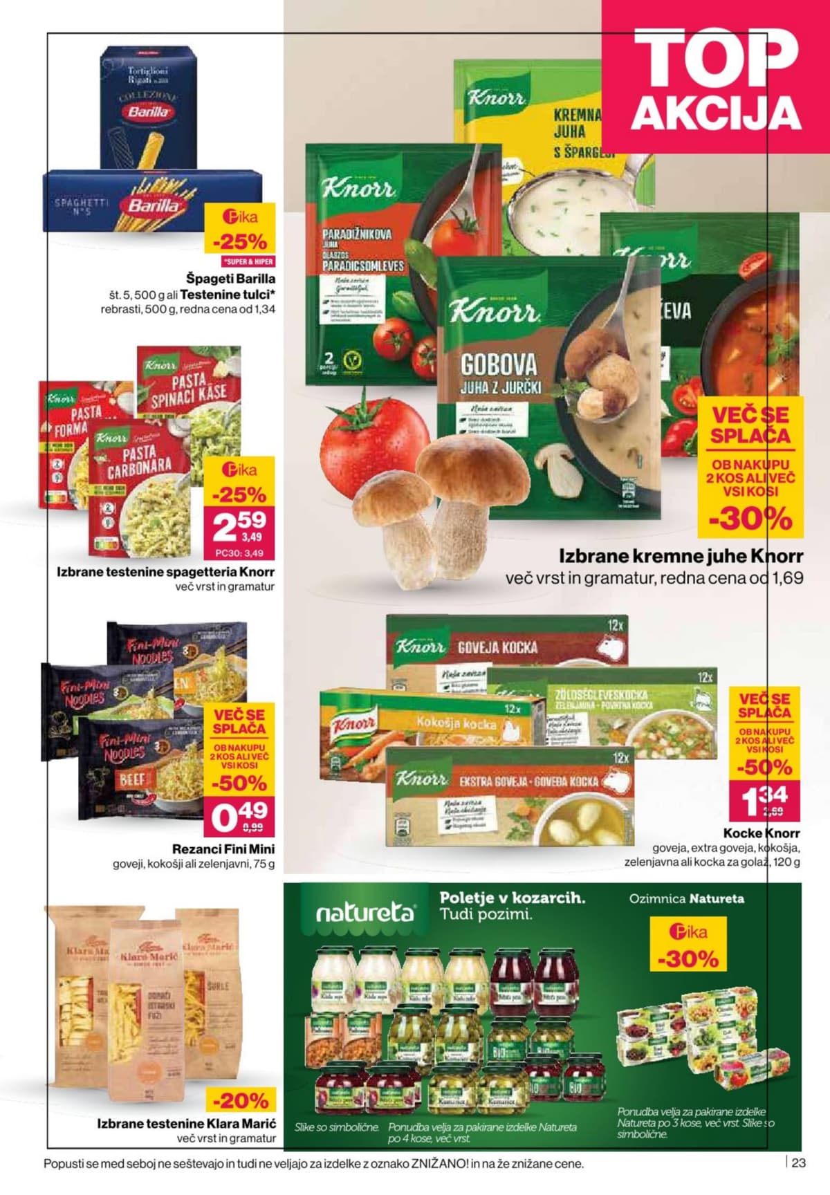 Stran 23. Mercator kataloga - Akcijska ponudba od 03.03.2026.