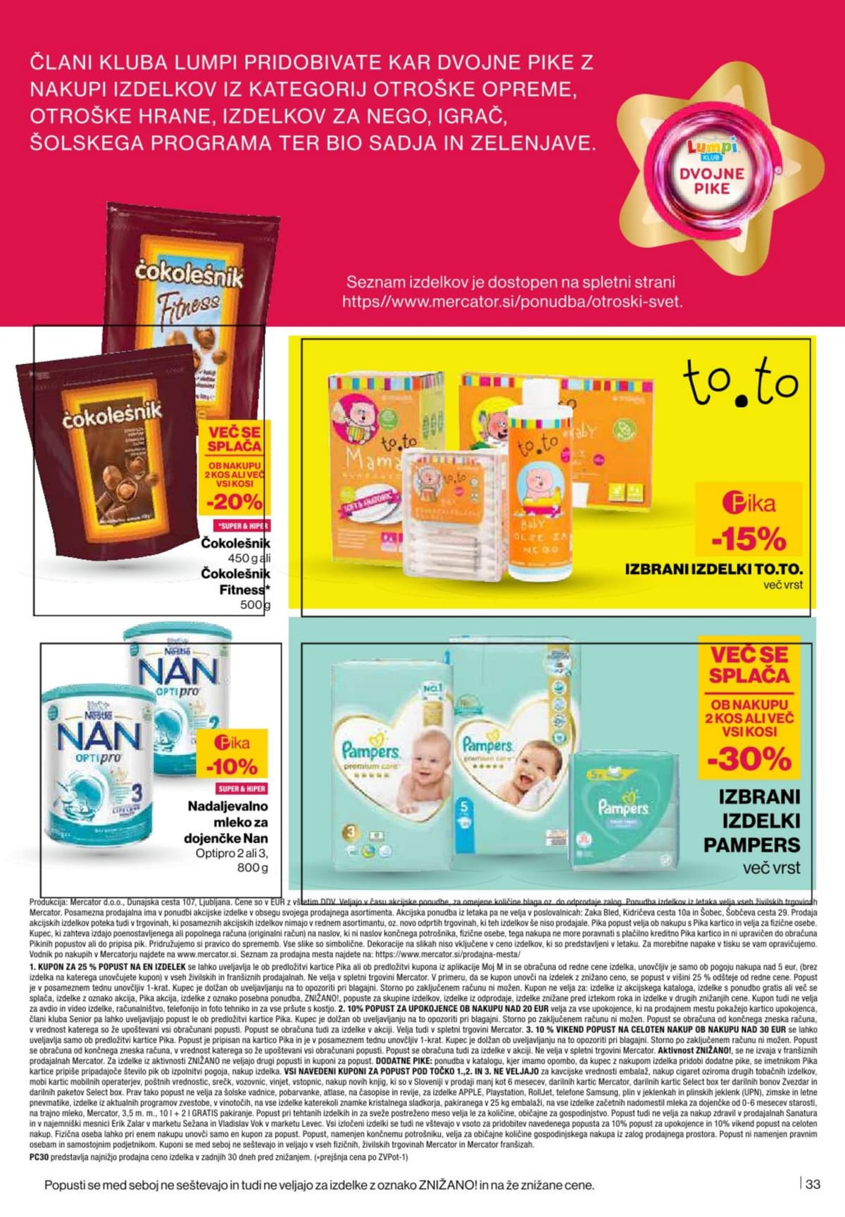 Stran 33. Mercator kataloga - Akcijska ponudba od 03.03.2026.
