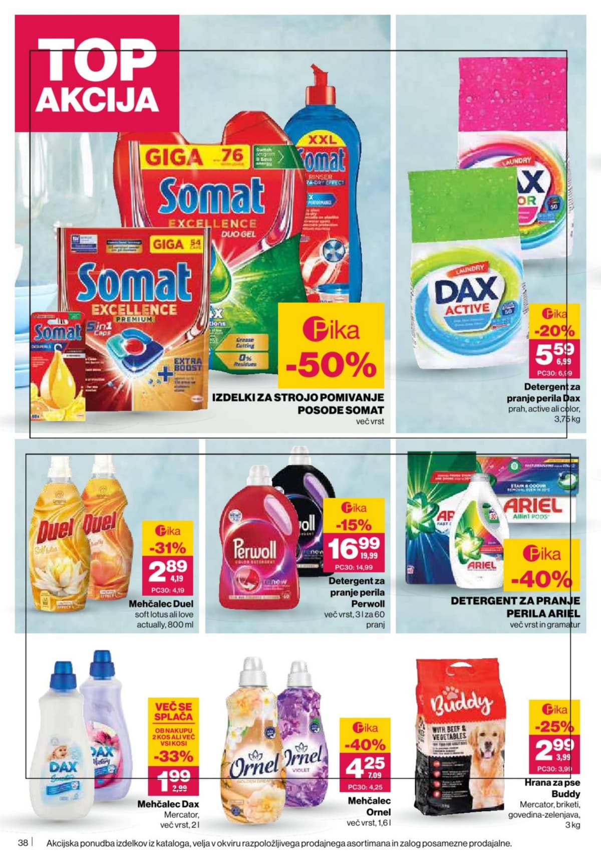 Stran 38. Mercator kataloga - Akcijska ponudba od 03.03.2026.