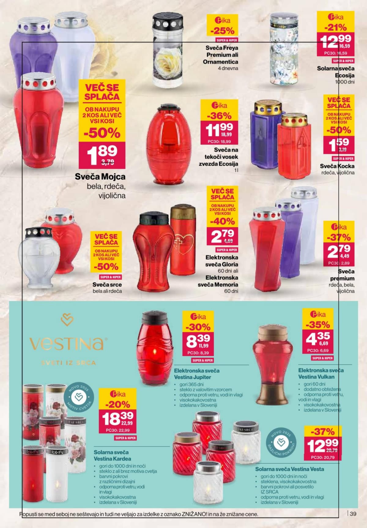 Stran 39. Mercator kataloga - Akcijska ponudba od 03.03.2026.