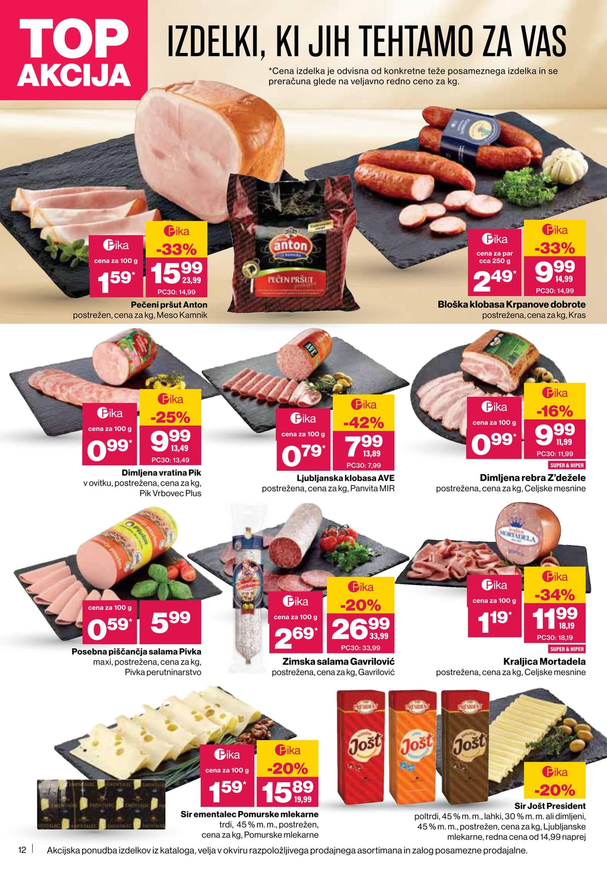 Stran 12. Mercator kataloga - Akcijska ponudba od 05.03.2026.