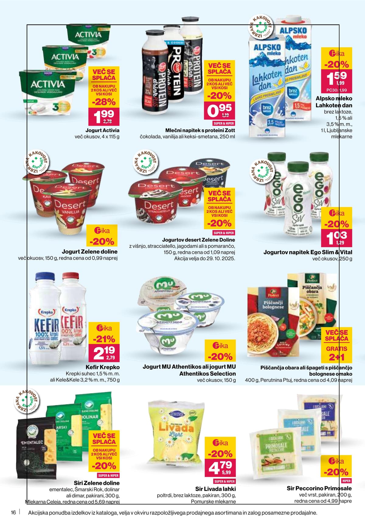 Stran 16. Mercator kataloga - Akcijska ponudba od 05.03.2026.