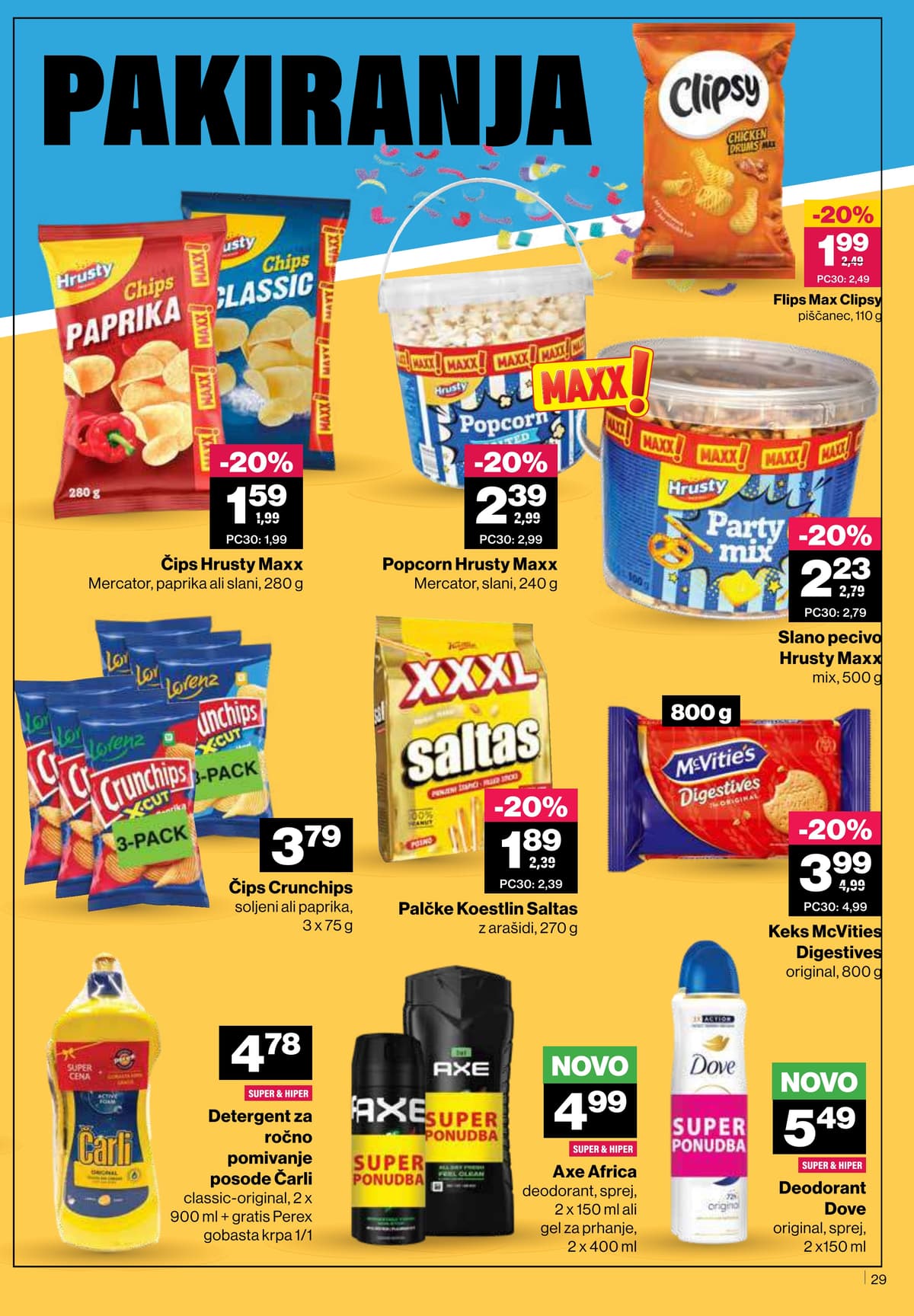 Stran 29. Mercator kataloga - Akcijska ponudba od 02.03.2026.