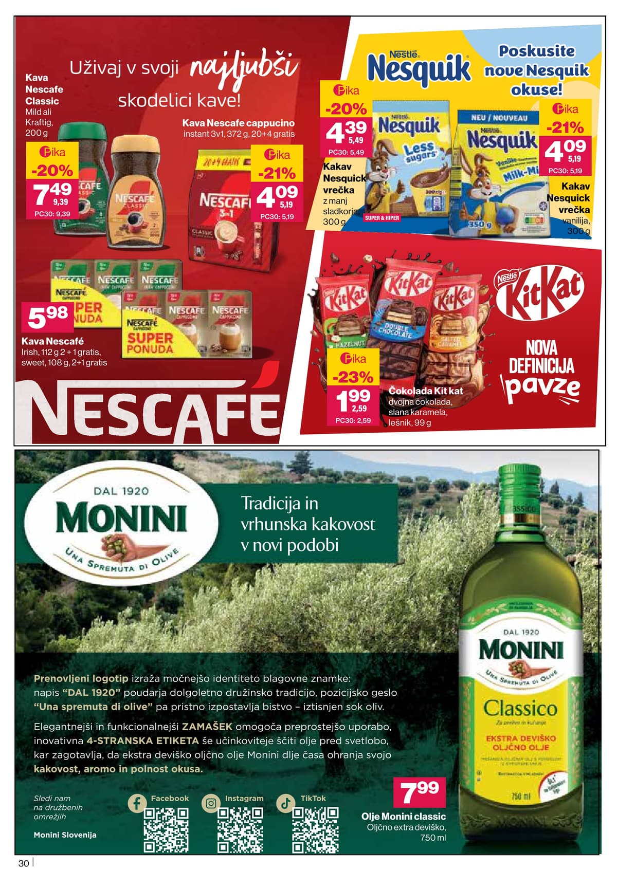 Stran 30. Mercator kataloga - Akcijska ponudba od 02.03.2026.