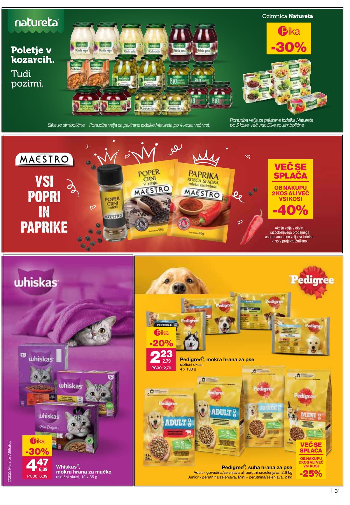 Stran 31. Mercator kataloga - Akcijska ponudba od 02.03.2026.