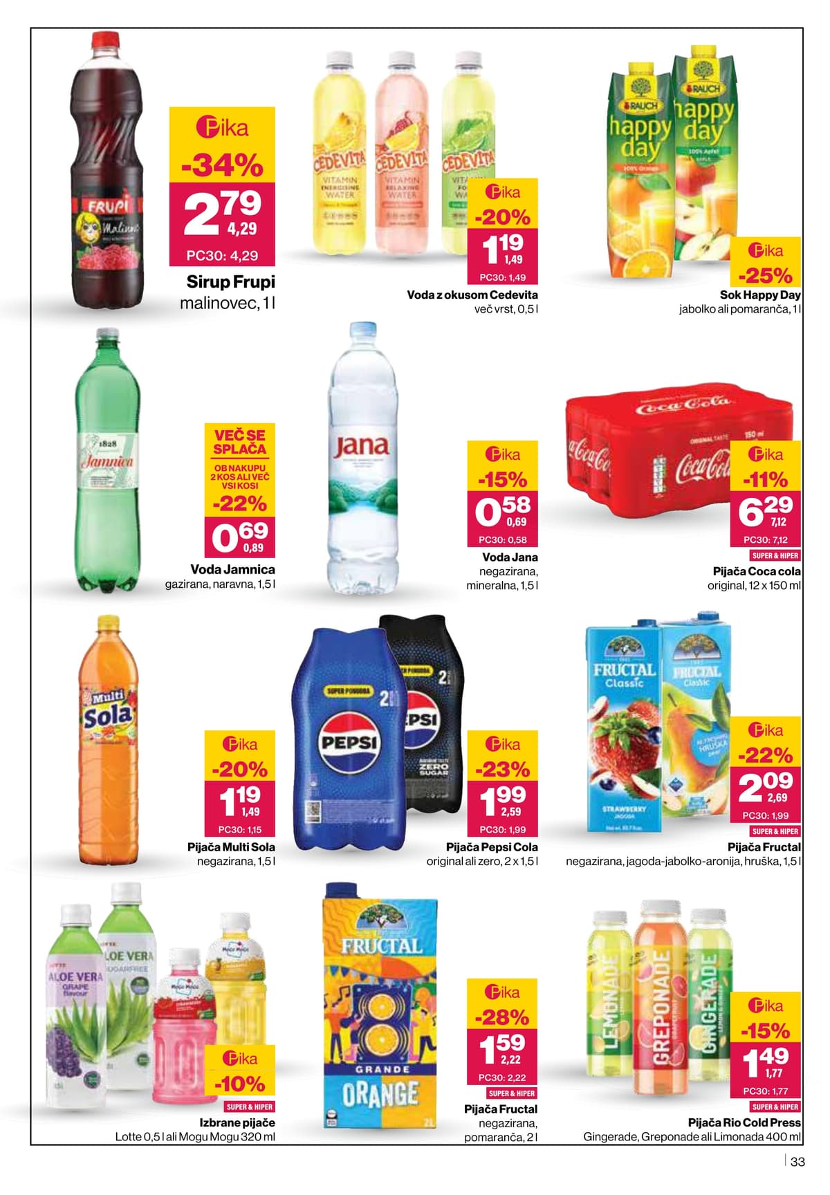 Stran 33. Mercator kataloga - Akcijska ponudba od 02.03.2026.