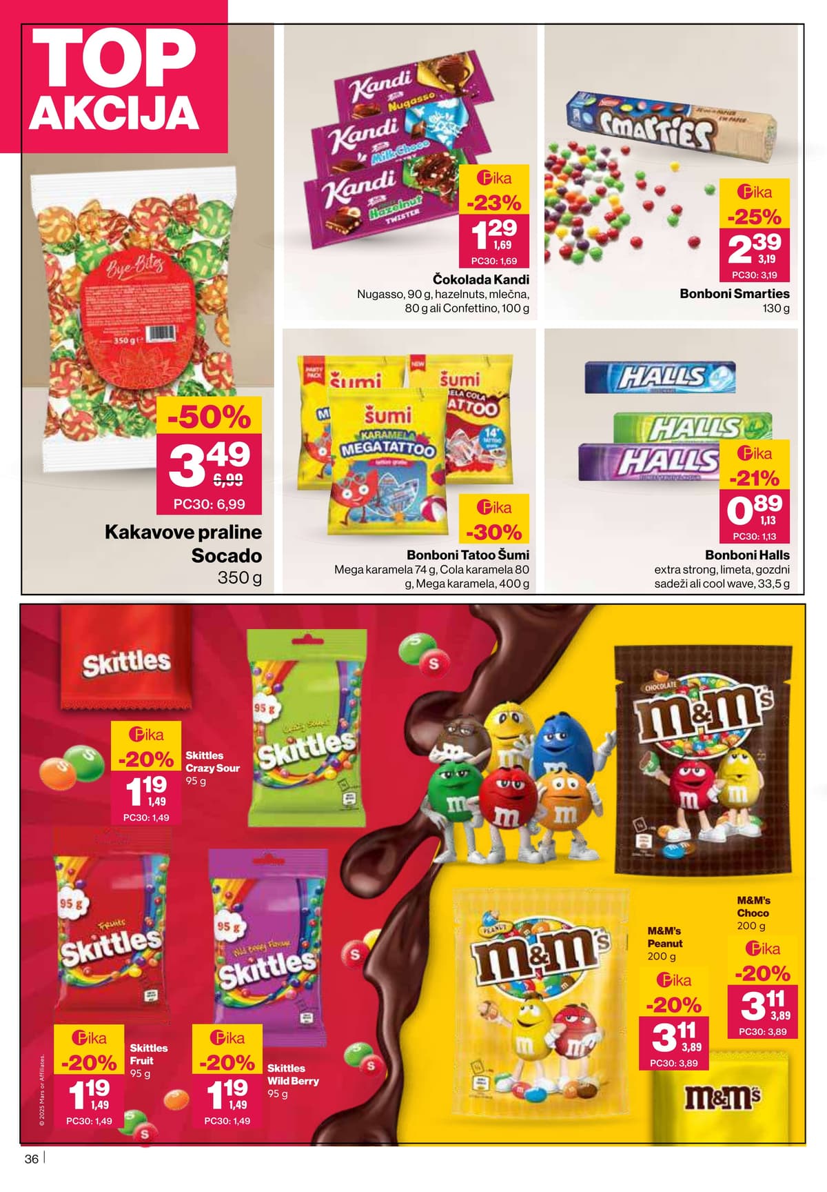 Stran 36. Mercator kataloga - Akcijska ponudba od 02.03.2026.