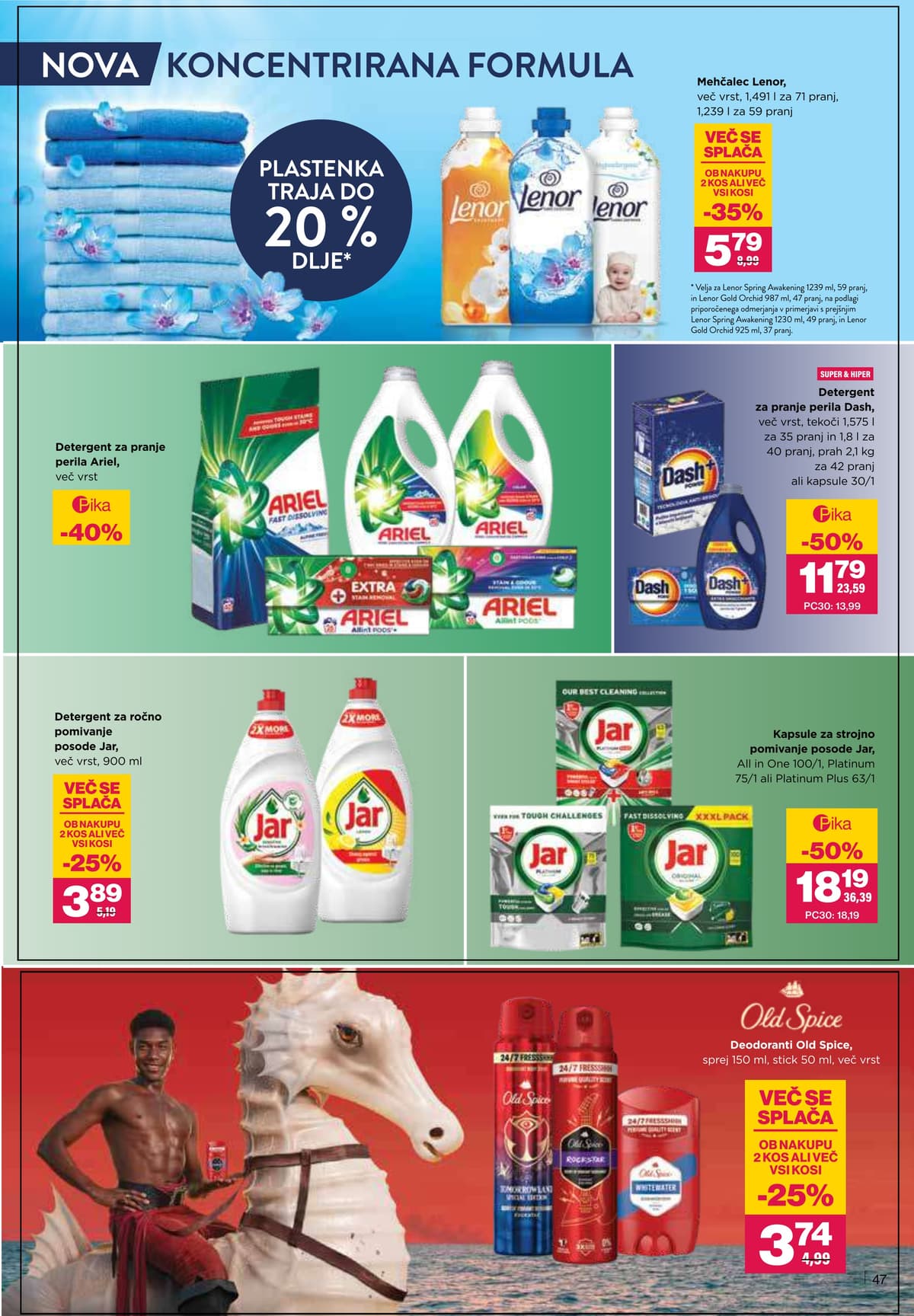 Stran 47. Mercator kataloga - Akcijska ponudba od 02.03.2026.