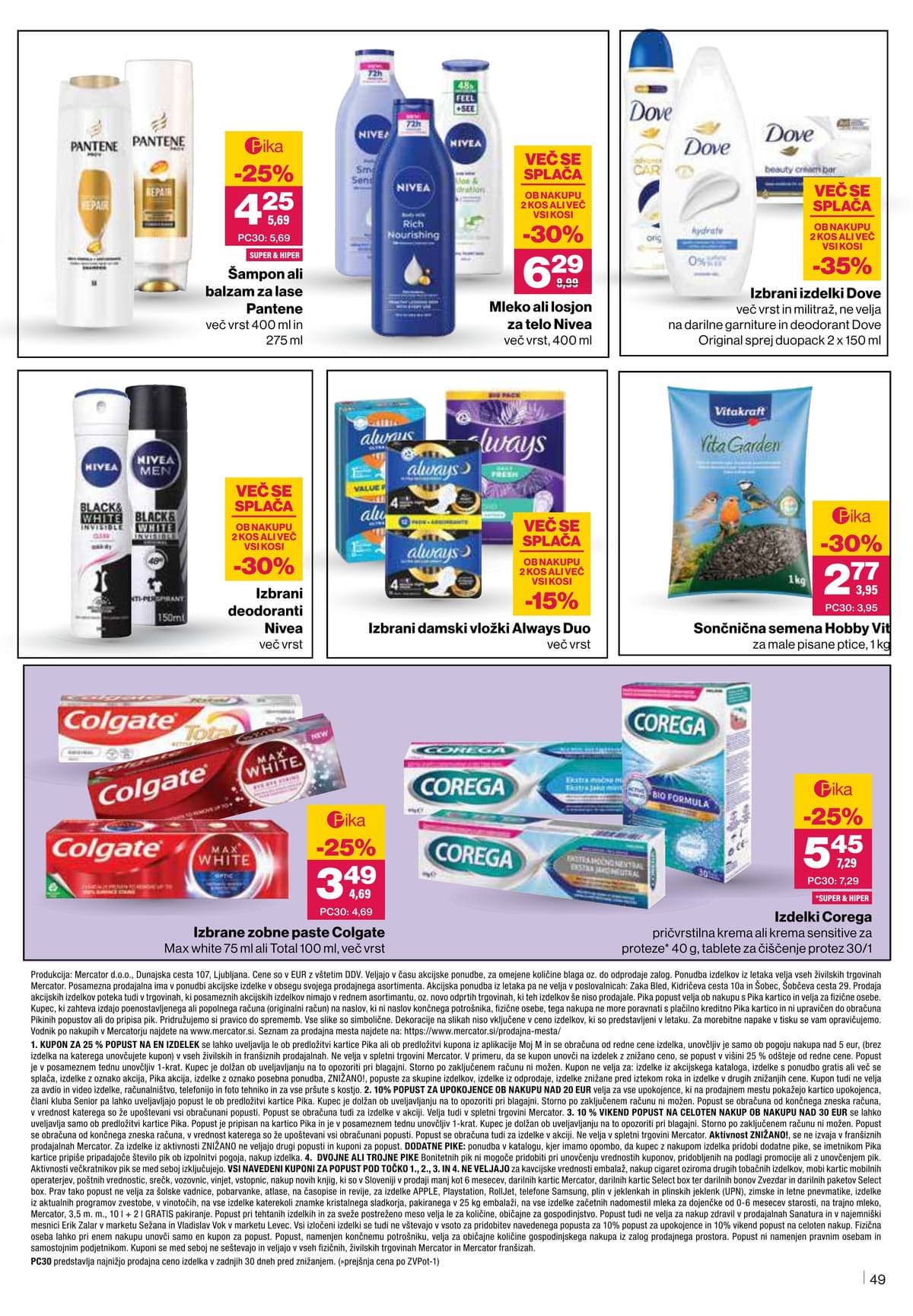 Stran 49. Mercator kataloga - Akcijska ponudba od 02.03.2026.