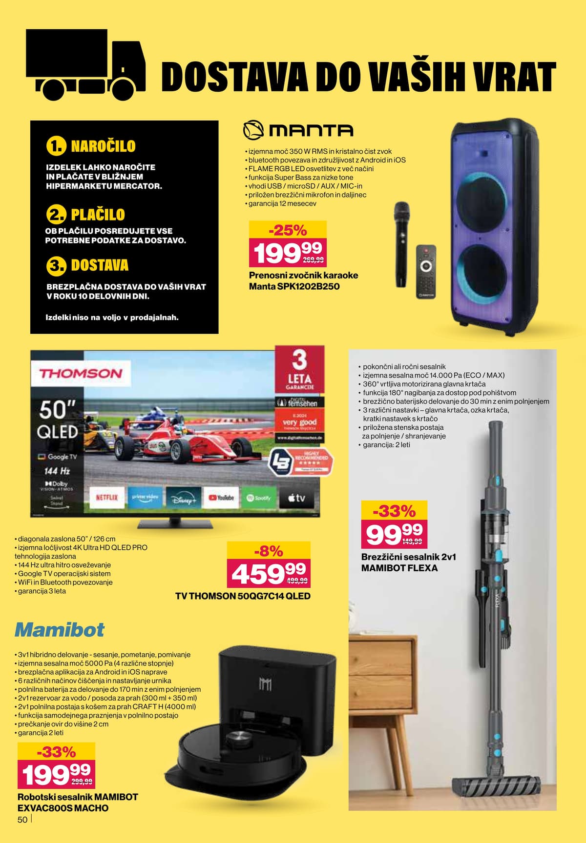 Stran 50. Mercator kataloga - Akcijska ponudba od 02.03.2026.