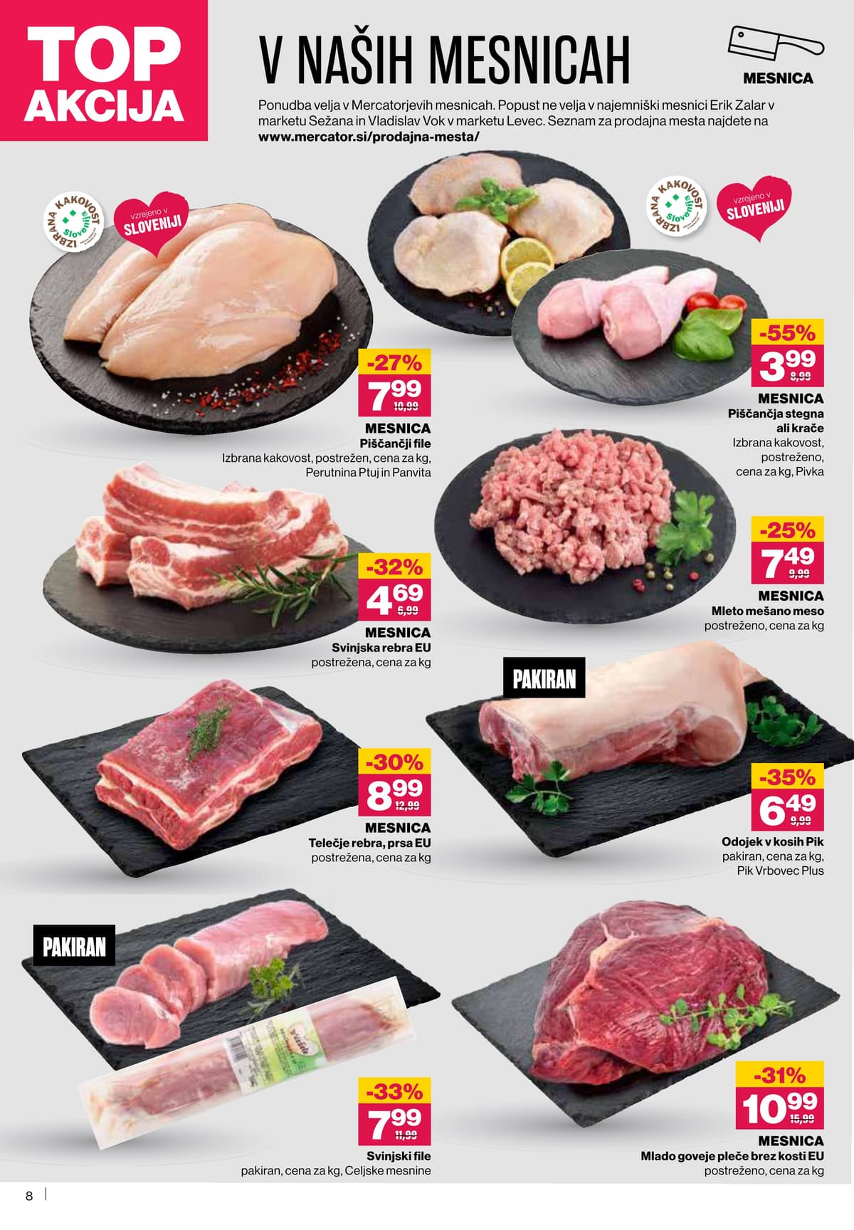 Stran 8. Mercator kataloga - Akcijska ponudba od 02.03.2026.