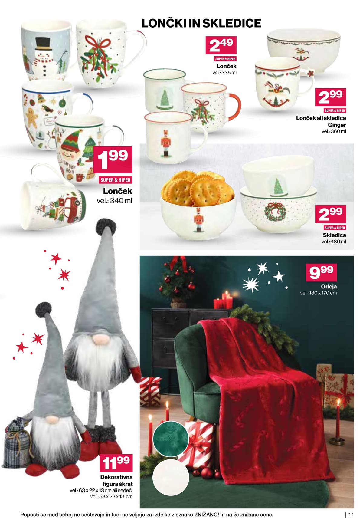 Stran 11. Mercator kataloga - Najlepši prazniki se začnejo doma od 23.02.2026.