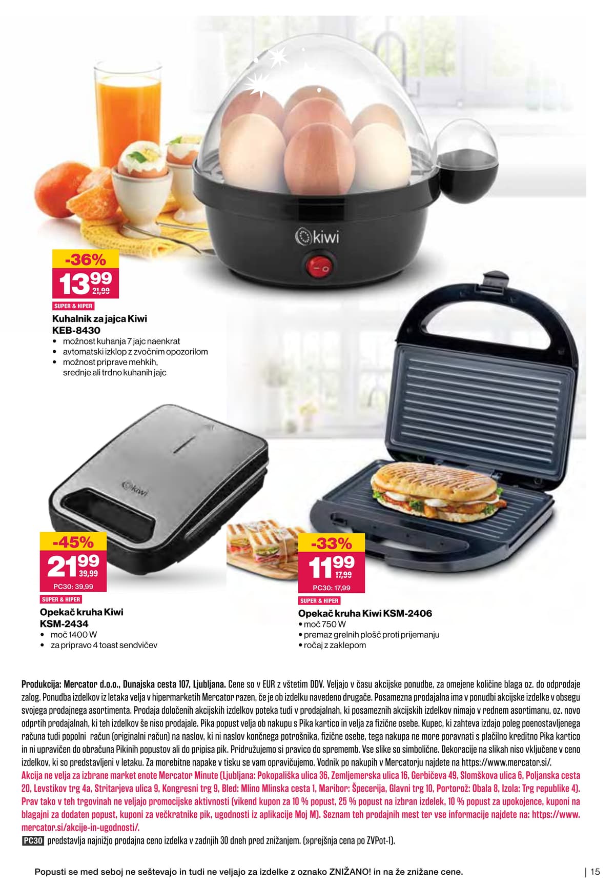 Stran 15. Mercator kataloga - Najlepši prazniki se začnejo doma od 23.02.2026.