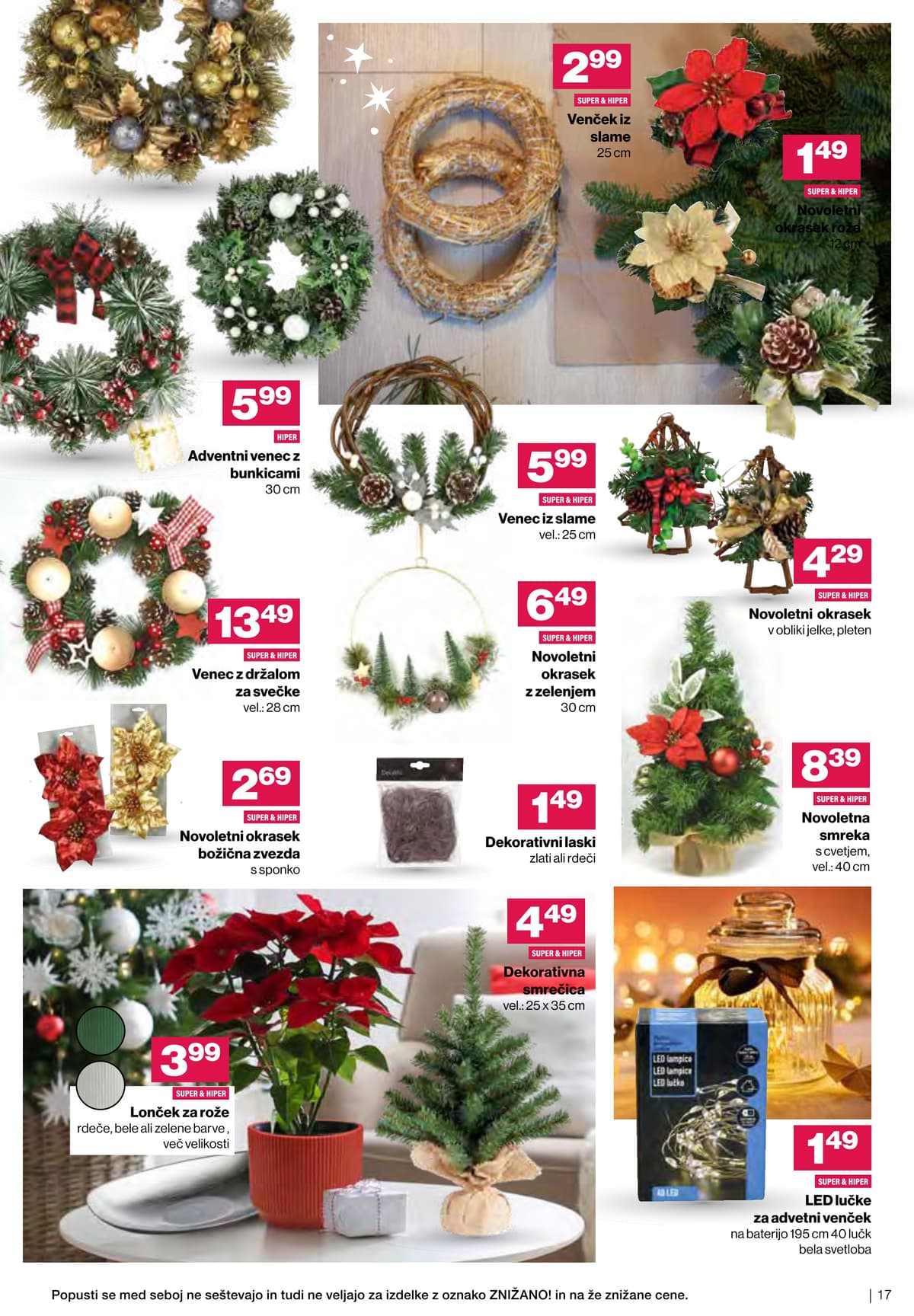 Stran 17. Mercator kataloga - Najlepši prazniki se začnejo doma od 23.02.2026.
