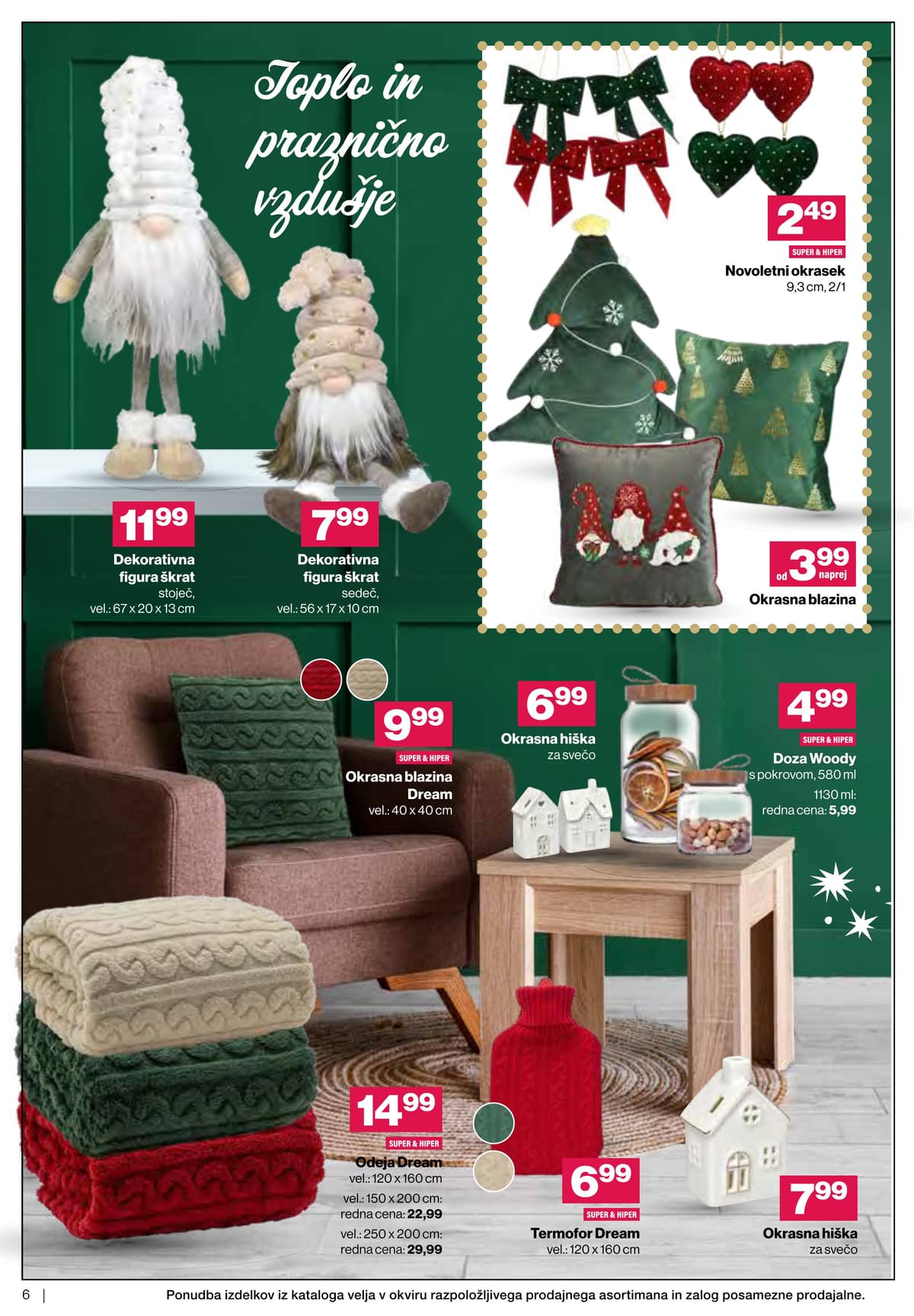 Stran 6. Mercator kataloga - Najlepši prazniki se začnejo doma od 23.02.2026.