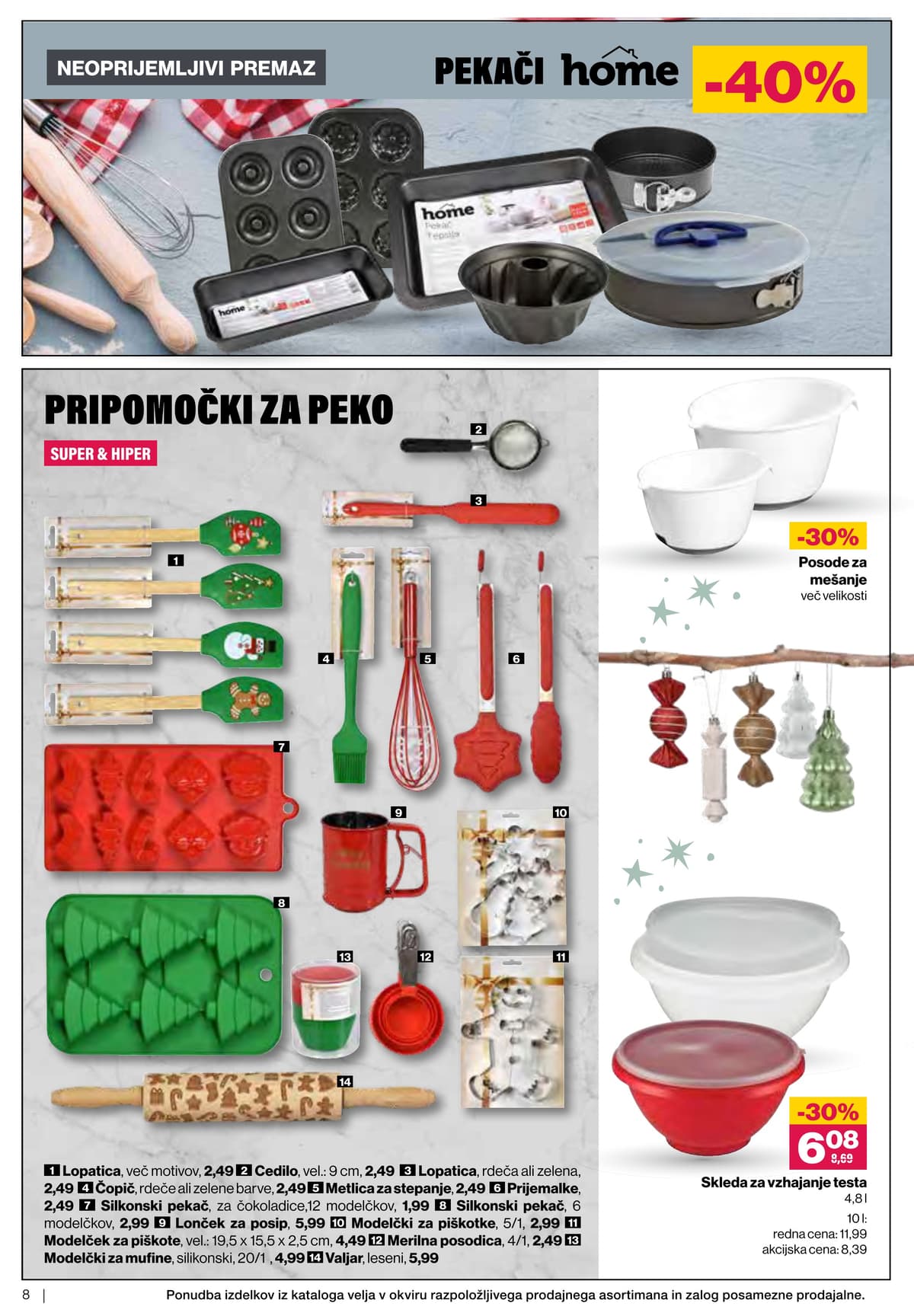 Stran 8. Mercator kataloga - Najlepši prazniki se začnejo doma od 23.02.2026.
