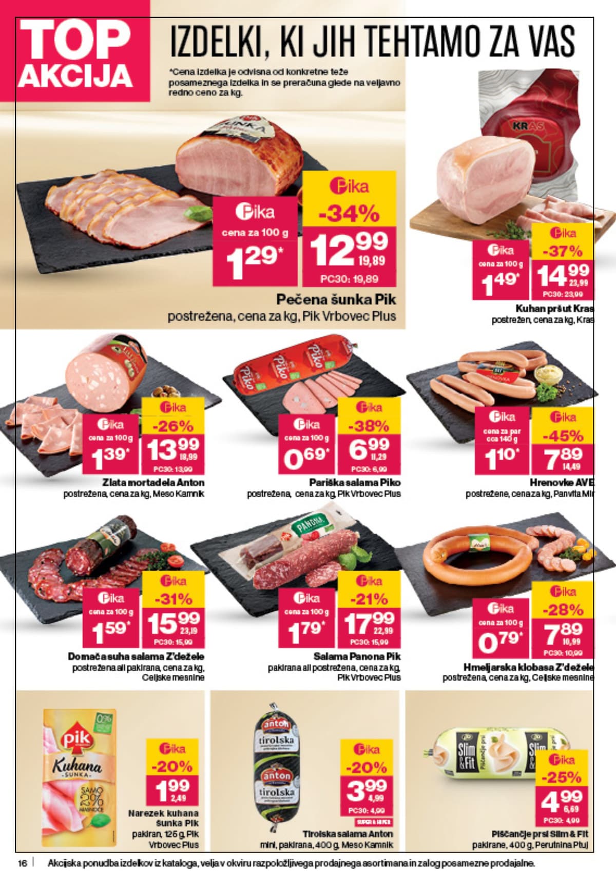 Stran 16. Mercator kataloga - Akcijska ponudba od 02.03.2026.