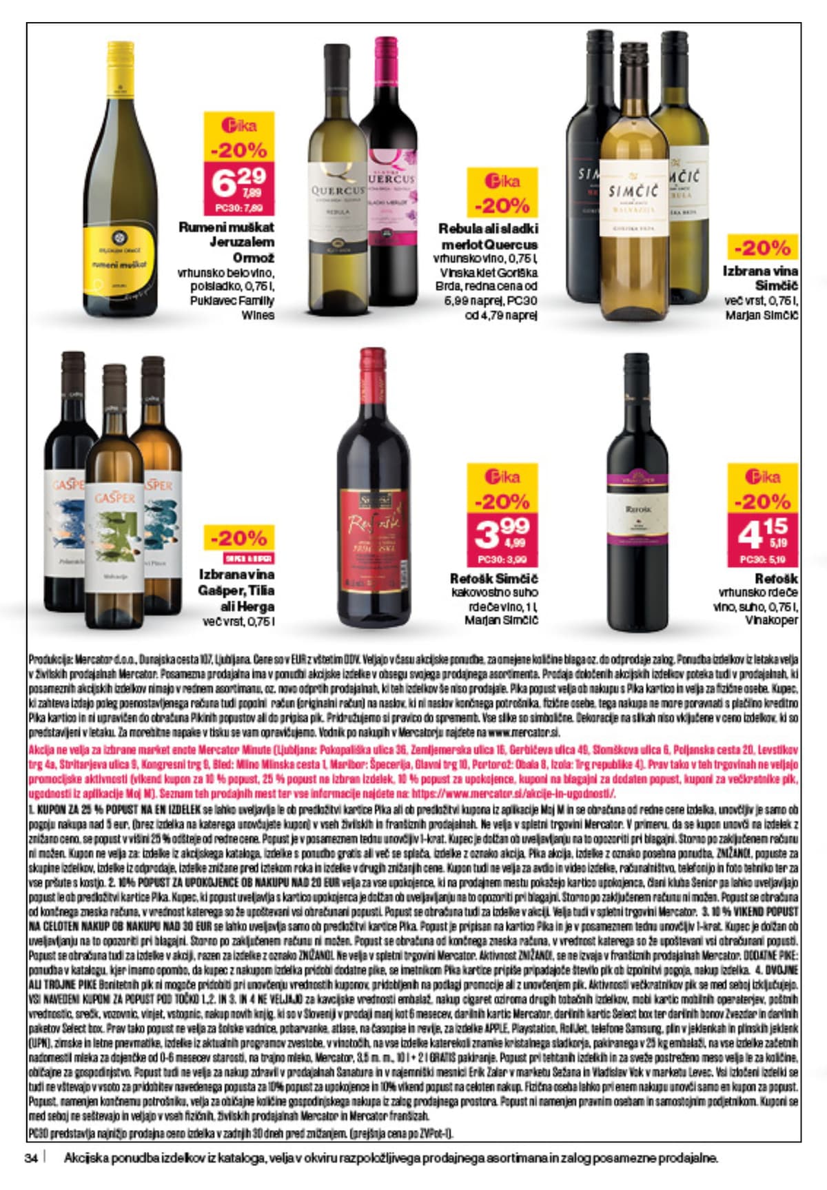 Stran 36. Mercator kataloga - Akcijska ponudba od 02.03.2026.