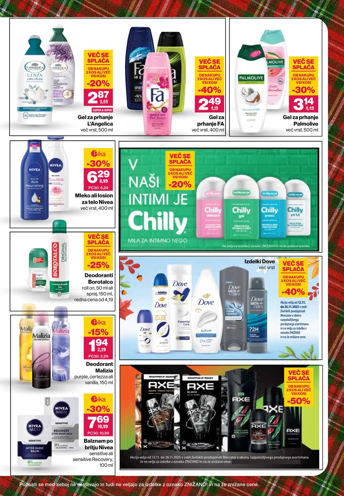 Stran 5. Mercator kataloga - Nega in darila za vso družino od 03.03.2026.