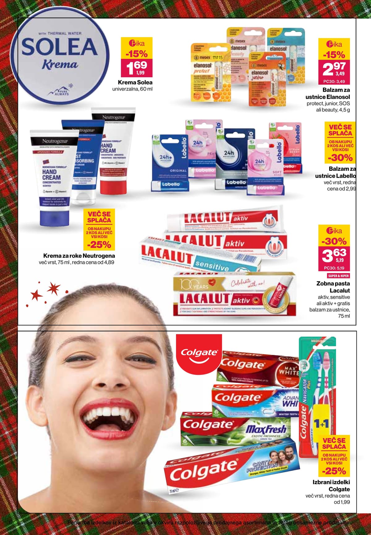 Stran 6. Mercator kataloga - Nega in darila za vso družino od 03.03.2026.