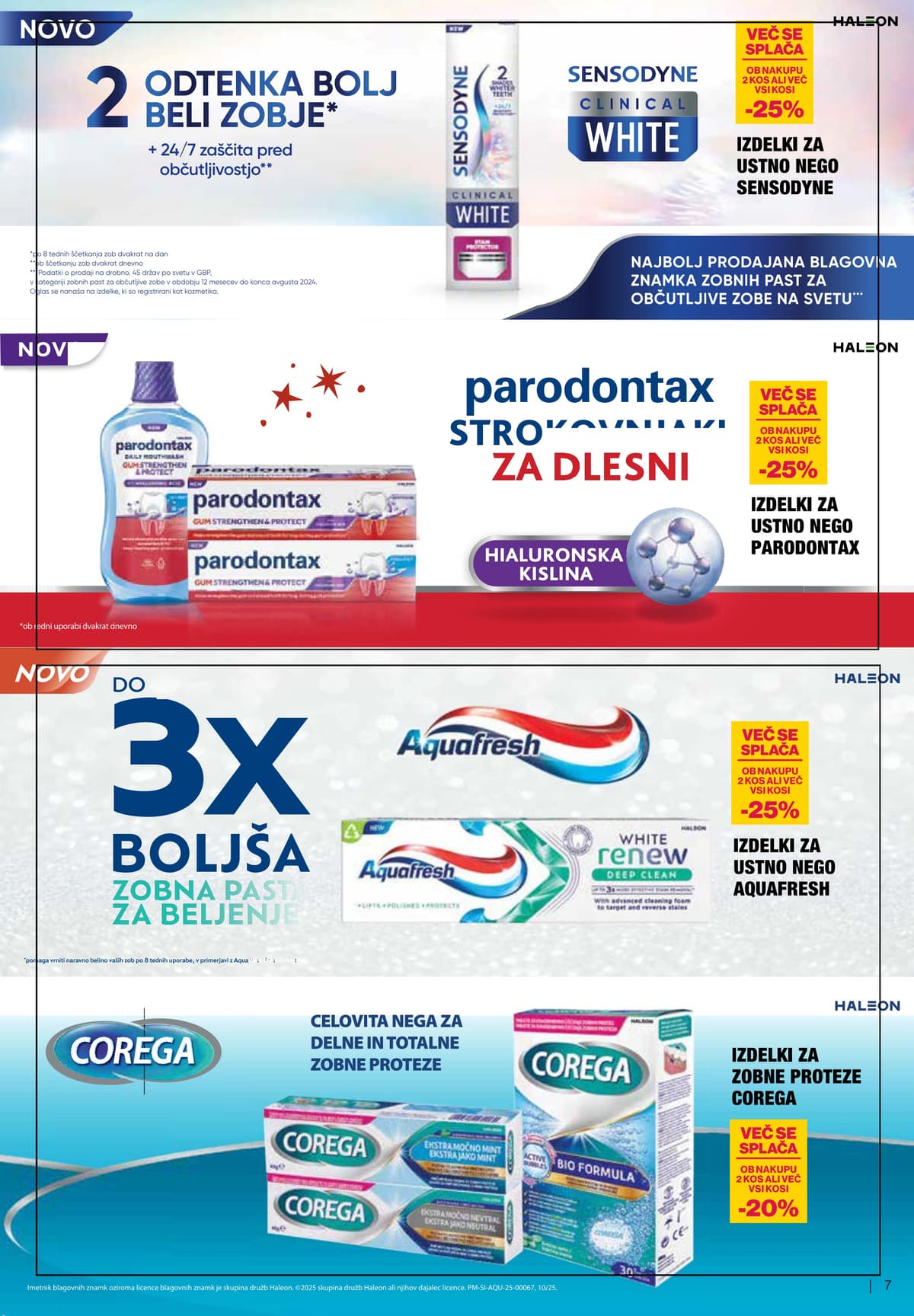 Stran 7. Mercator kataloga - Nega in darila za vso družino od 03.03.2026.