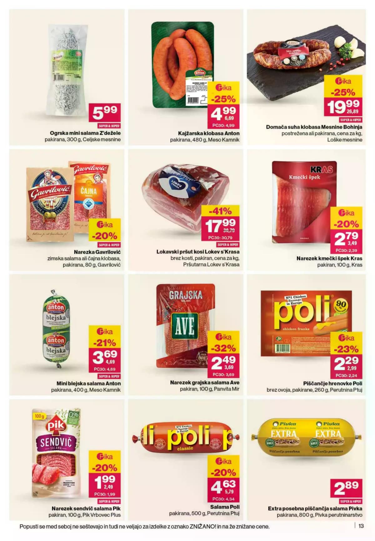 Stran 13. Mercator kataloga - Akcijska ponudba od 25.02.2026.
