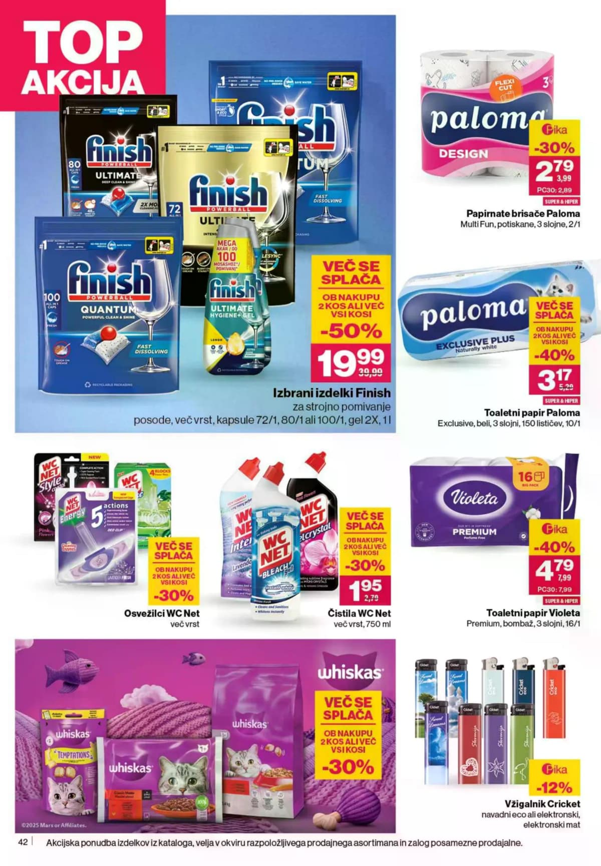 Stran 44. Mercator kataloga - Akcijska ponudba