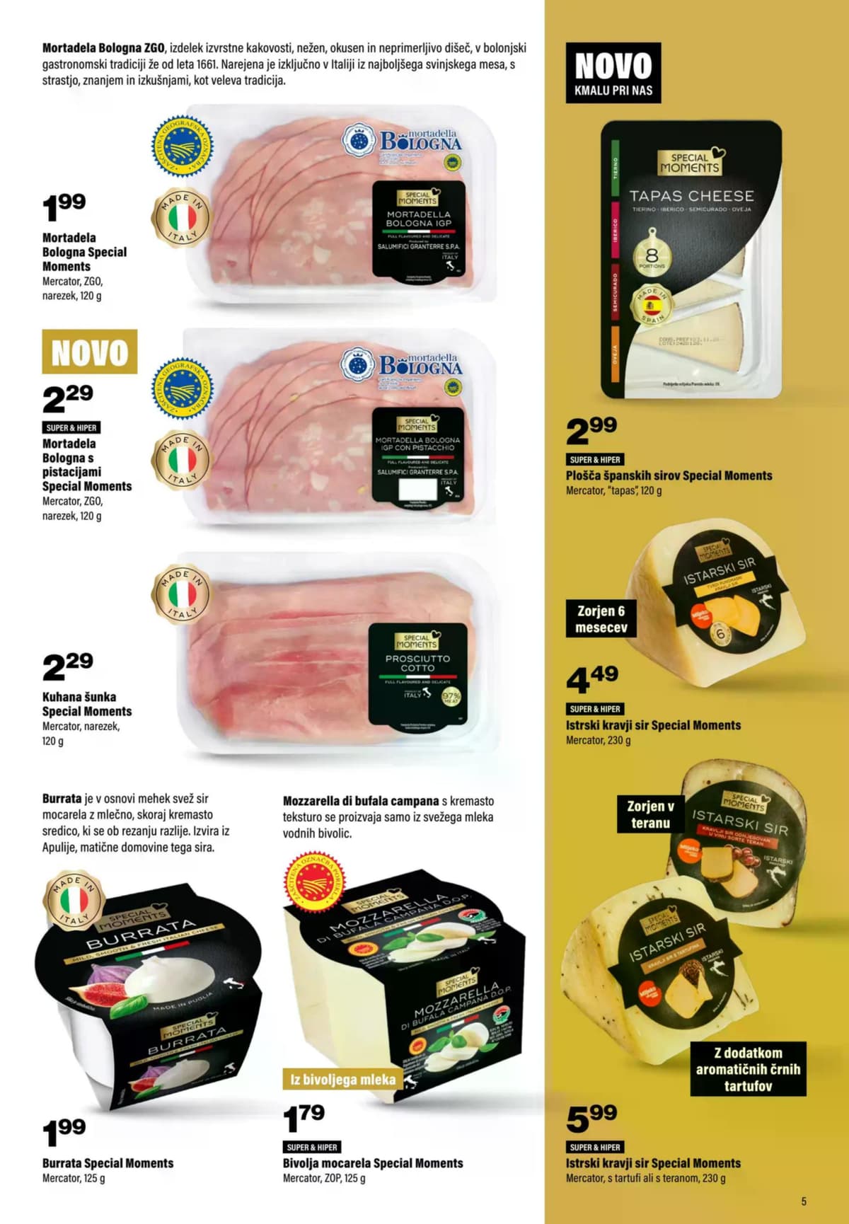 Stran 5. Mercator kataloga - Special Moments od 03.03.2026.