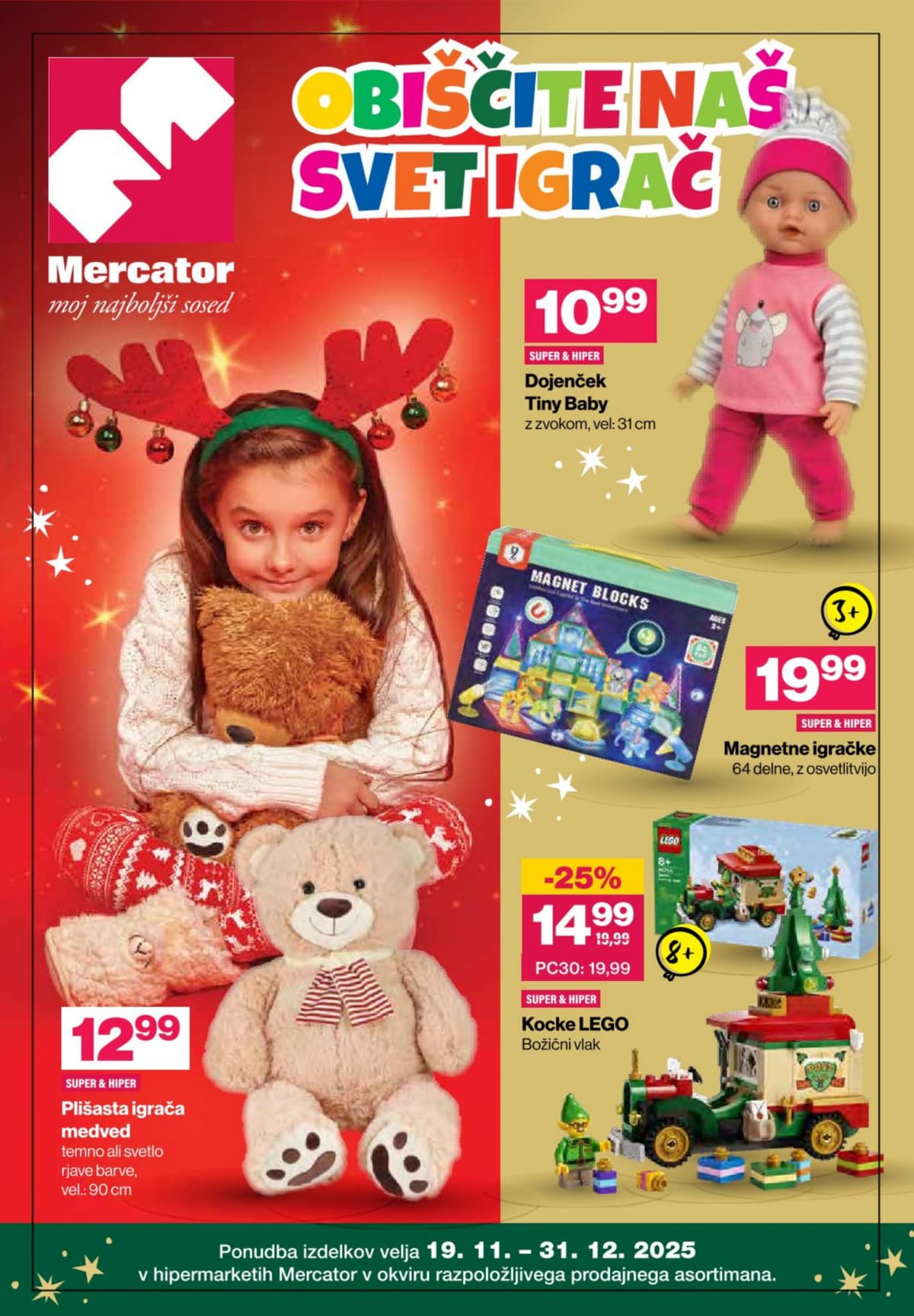 Stran 1. Mercator kataloga - Igrače od 01.03.2026.