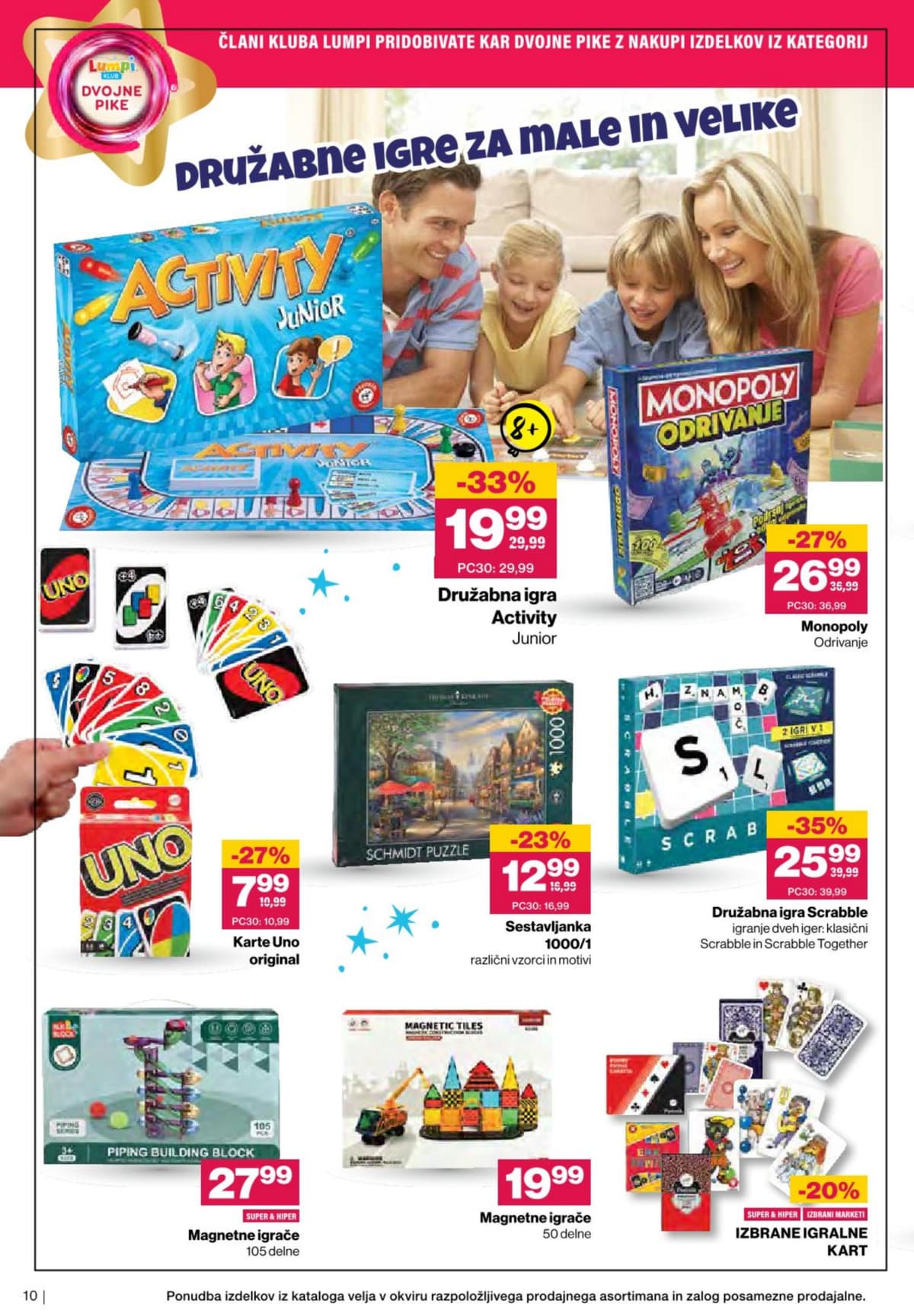 Stran 10. Mercator kataloga - Igrače