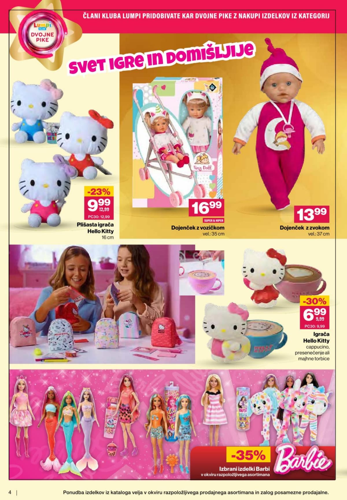 Stran 4. Mercator kataloga - Igrače od 01.03.2026.