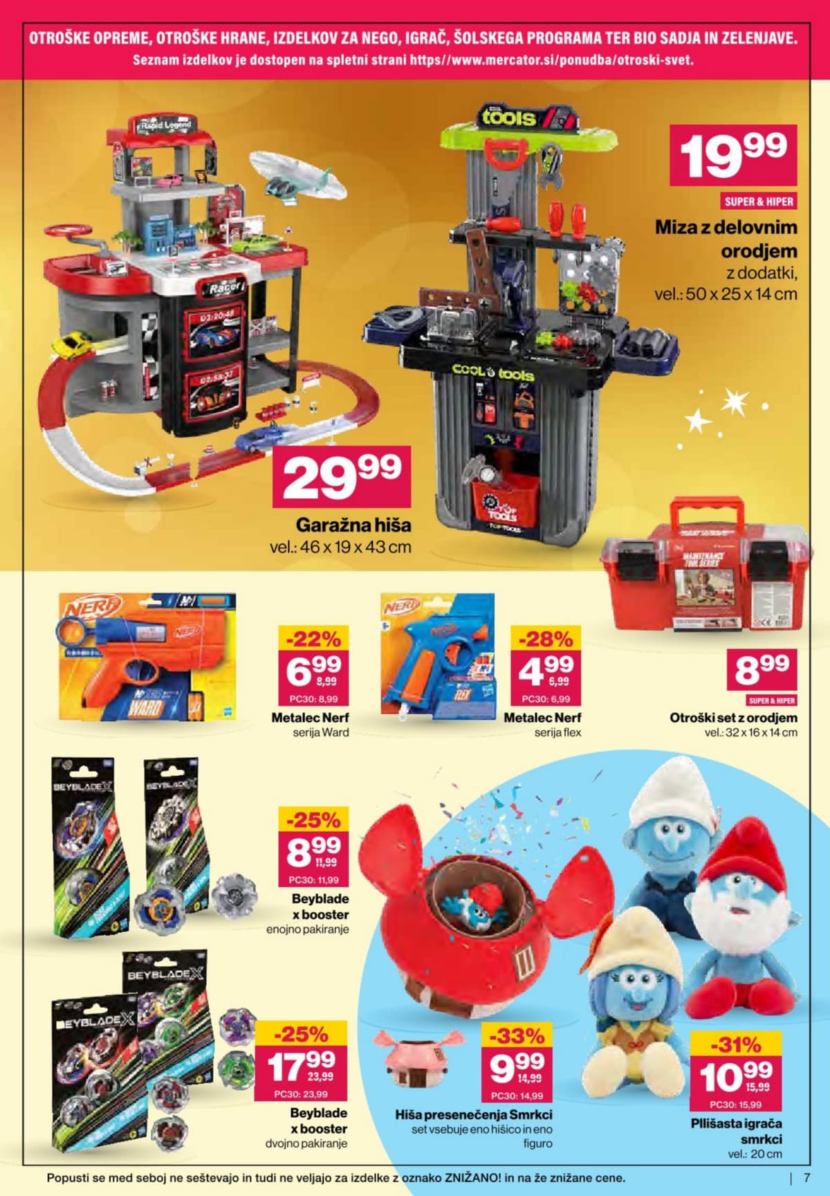 Stran 7. Mercator kataloga - Igrače od 01.03.2026.