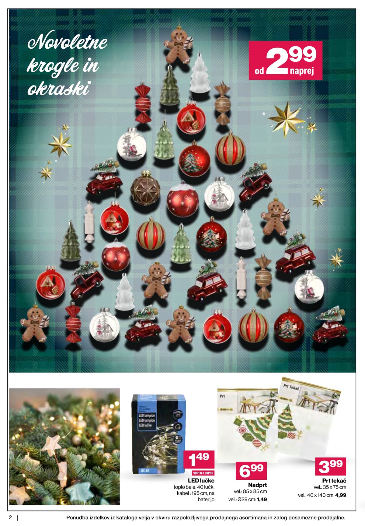 Stran 2. Mercator kataloga - Obdarovanje od 03.03.2026.