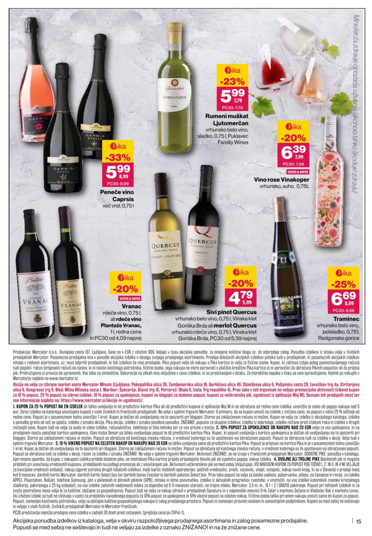 Stran 15. Mercator kataloga - Akcijska ponudba od 03.03.2026.