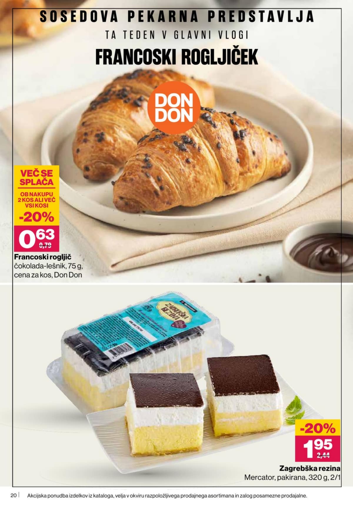 Stran 20. Mercator kataloga - Akcijska ponudba od 03.03.2026.