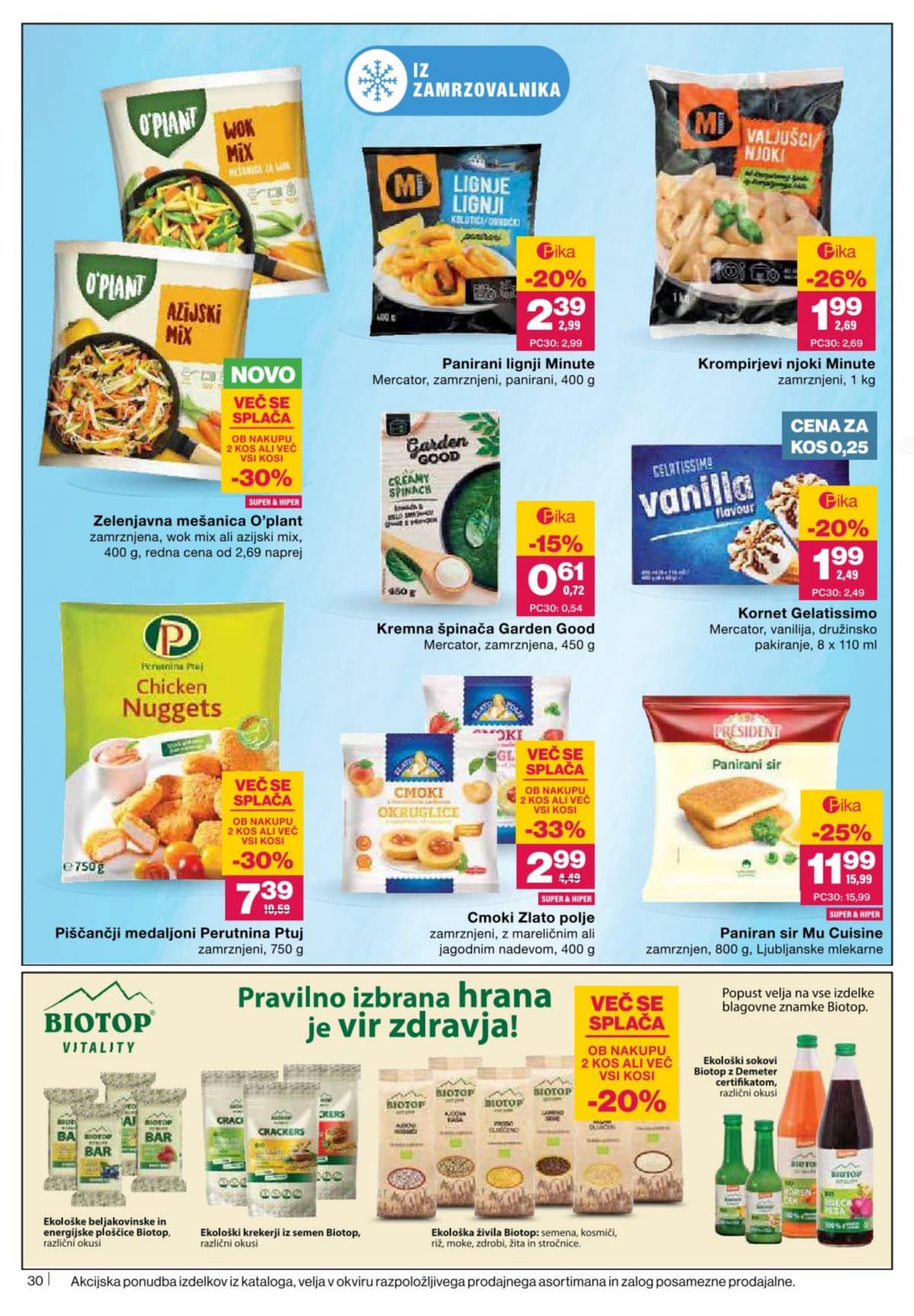 Stran 30. Mercator kataloga - Akcijska ponudba od 03.03.2026.