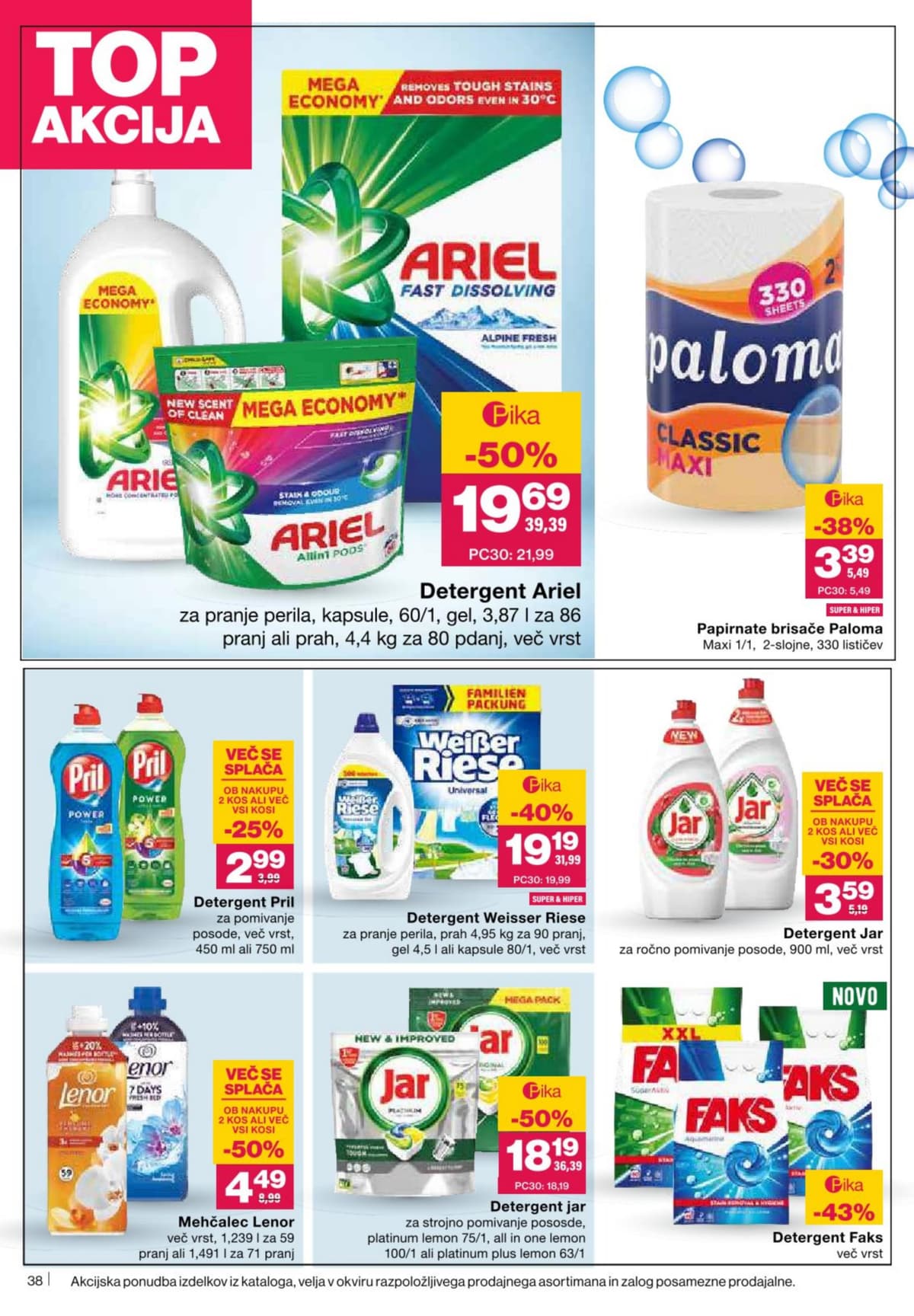 Stran 38. Mercator kataloga - Akcijska ponudba od 03.03.2026.