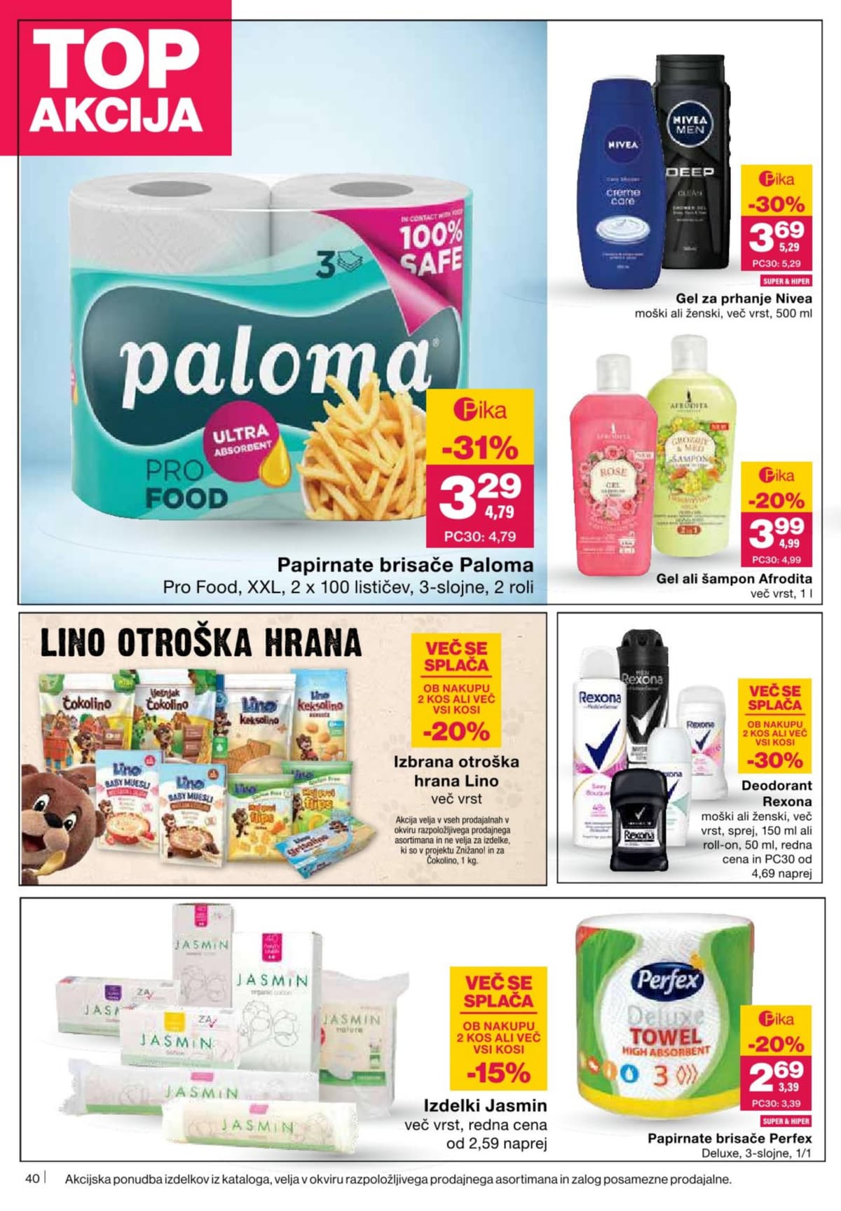 Stran 40. Mercator kataloga - Akcijska ponudba od 03.03.2026.