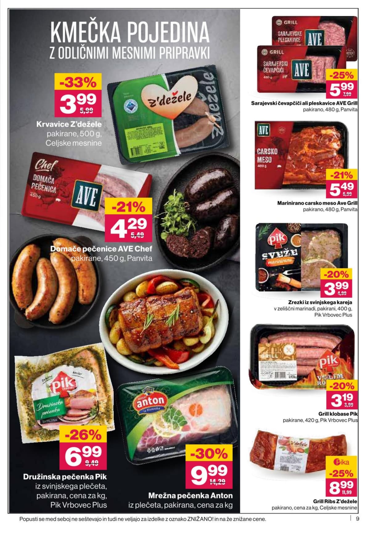 Stran 9. Mercator kataloga - Akcijska ponudba od 03.03.2026.