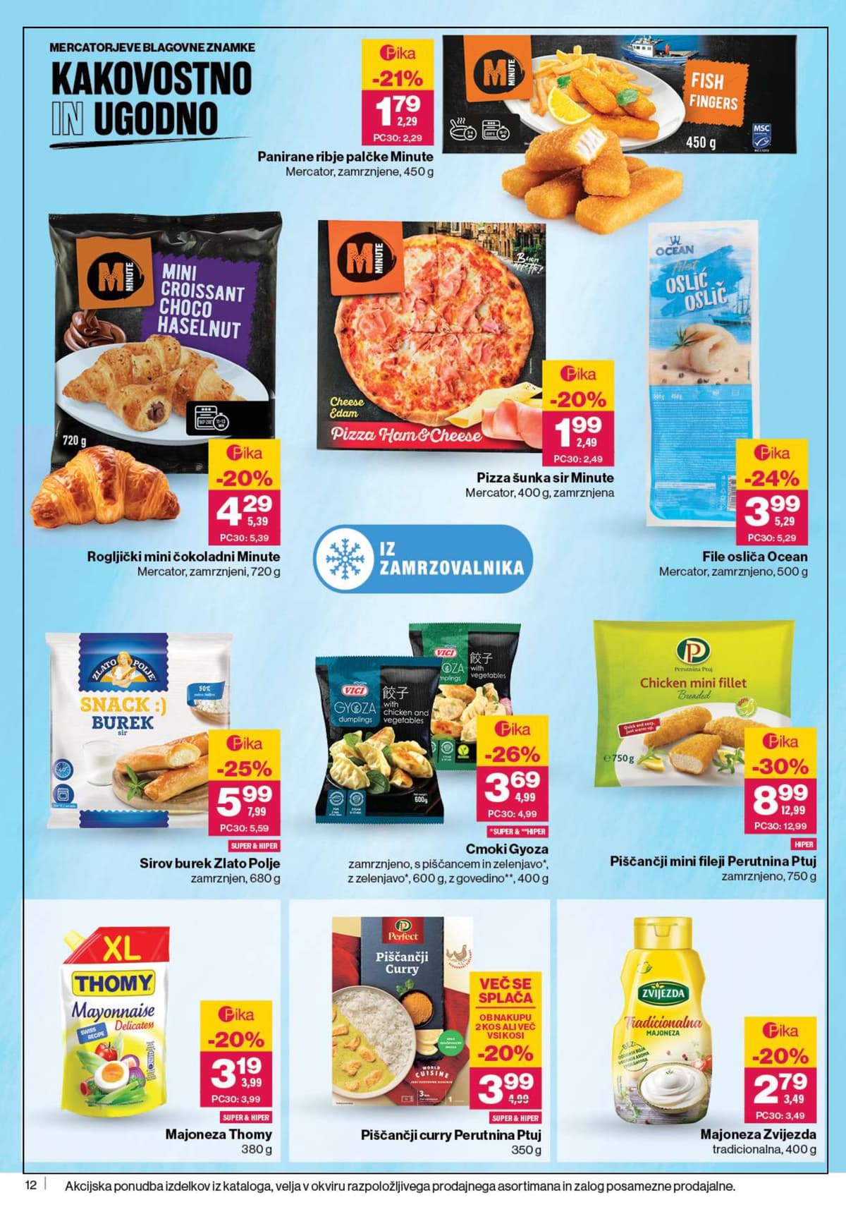 Stran 12. Mercator kataloga - Akcijska ponudba od 02.03.2026.