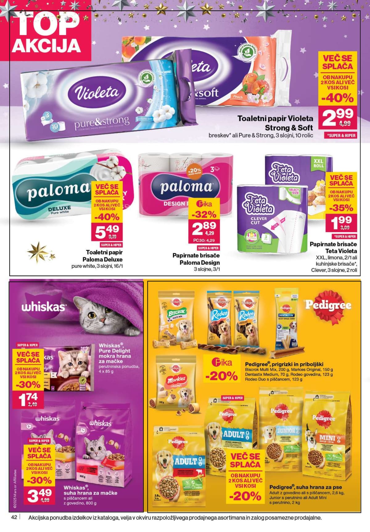 Stran 44. Mercator kataloga - Akcijska ponudba od 02.03.2026.