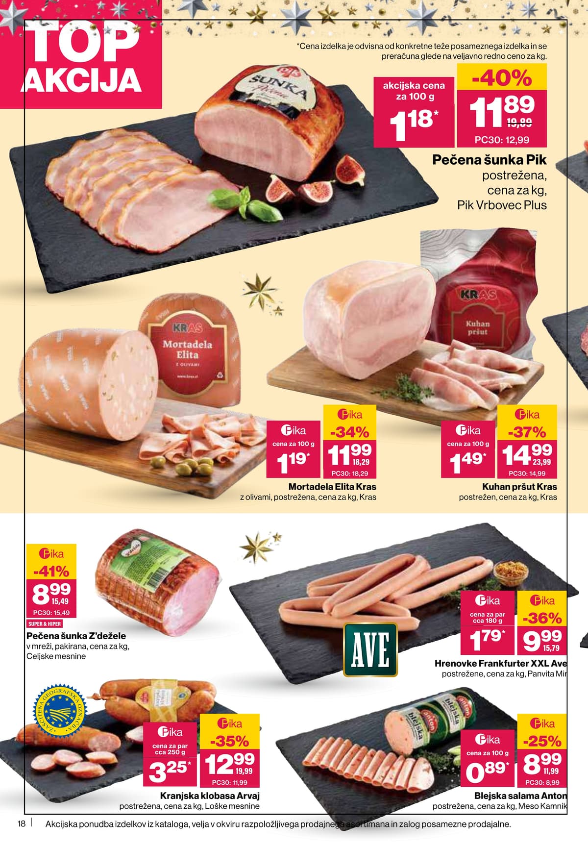 Stran 18. Mercator kataloga - Akcijska ponudba