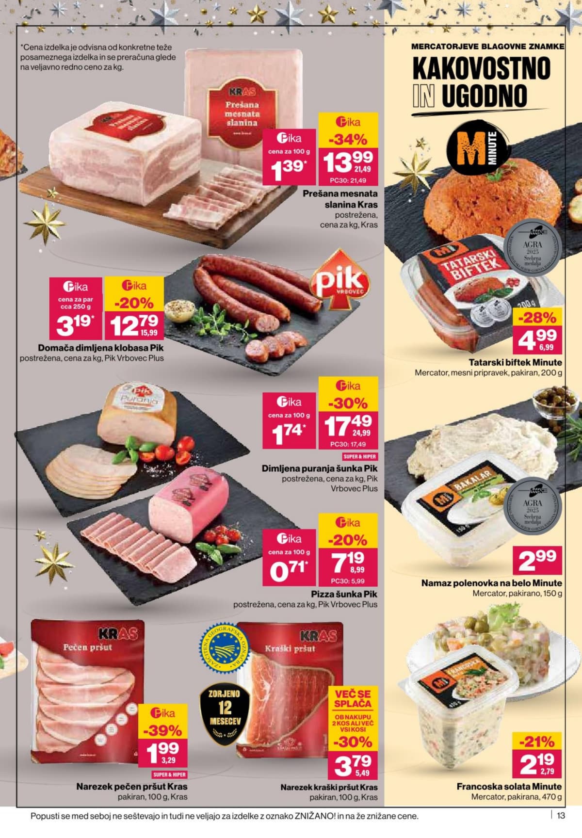 Stran 13. Mercator kataloga - Akcijska ponudba od 01.03.2026.