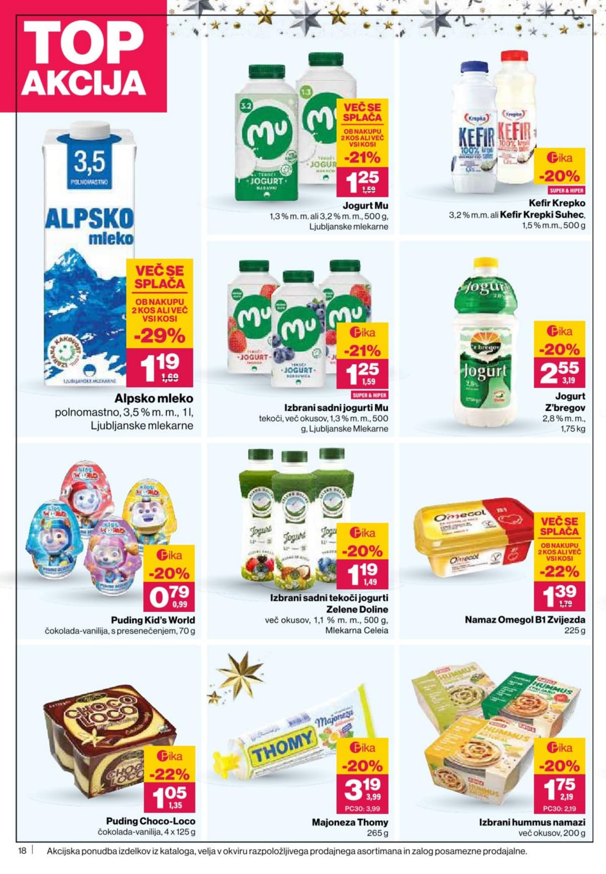 Stran 18. Mercator kataloga - Akcijska ponudba od 01.03.2026.