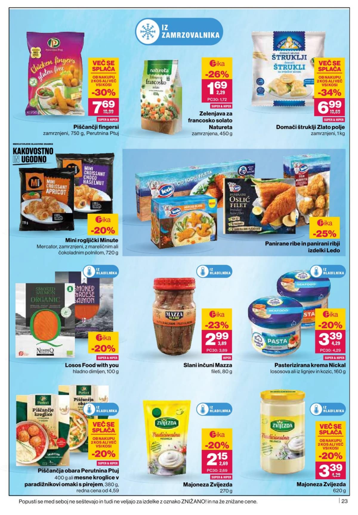Stran 23. Mercator kataloga - Akcijska ponudba od 01.03.2026.