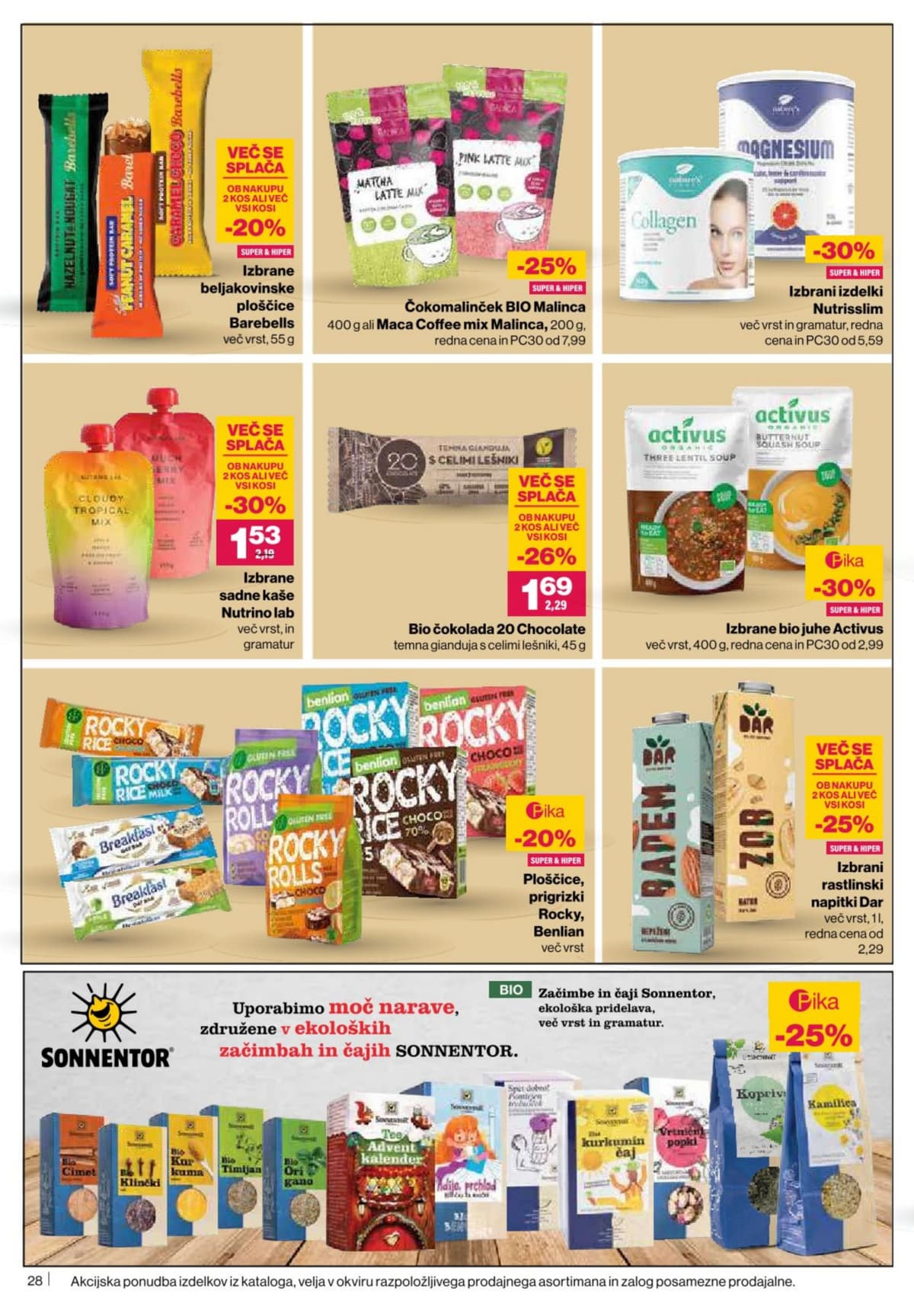 Stran 28. Mercator kataloga - Akcijska ponudba od 01.03.2026.